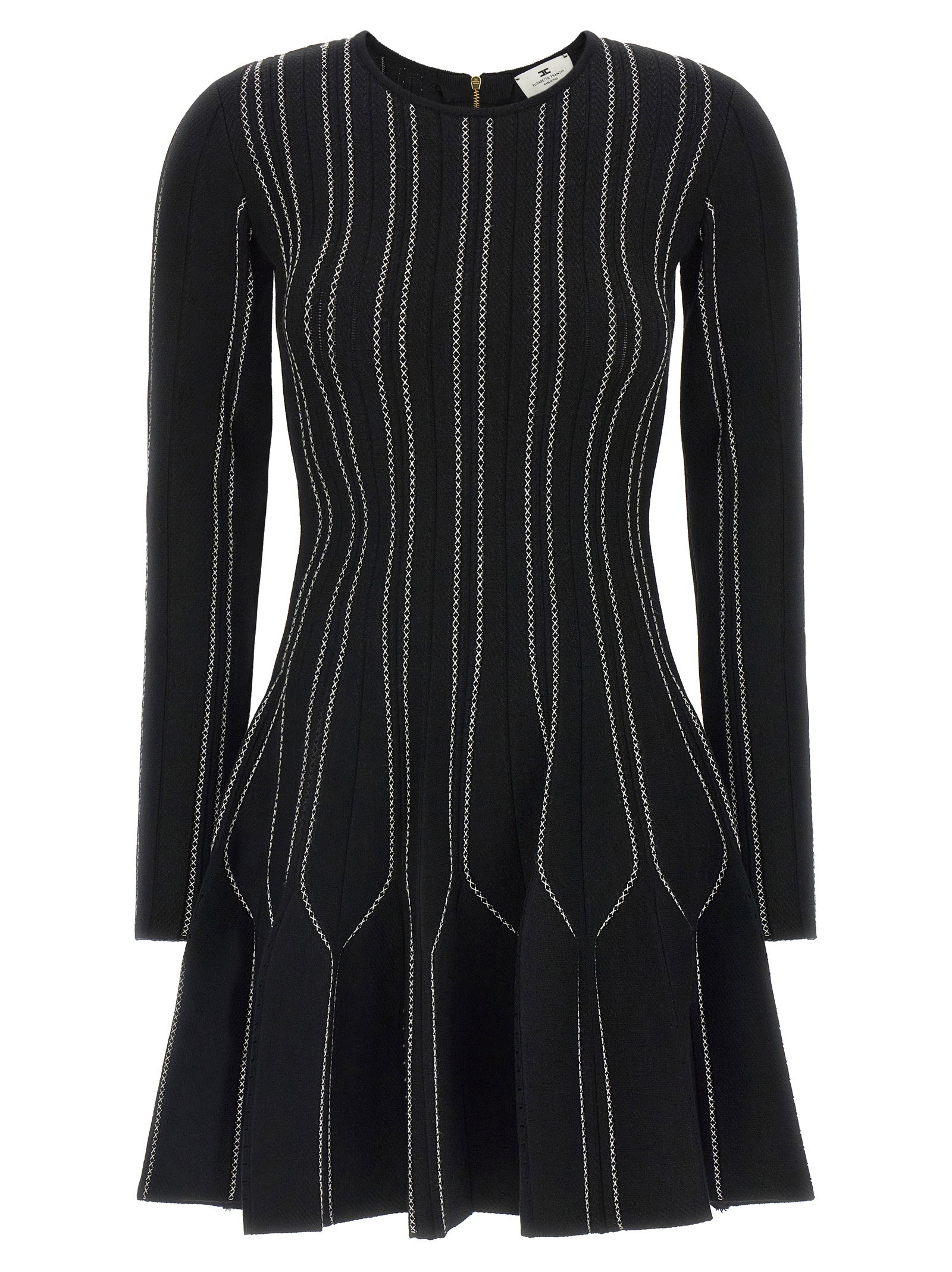 Elisabetta Franchi Origami Knit Dress