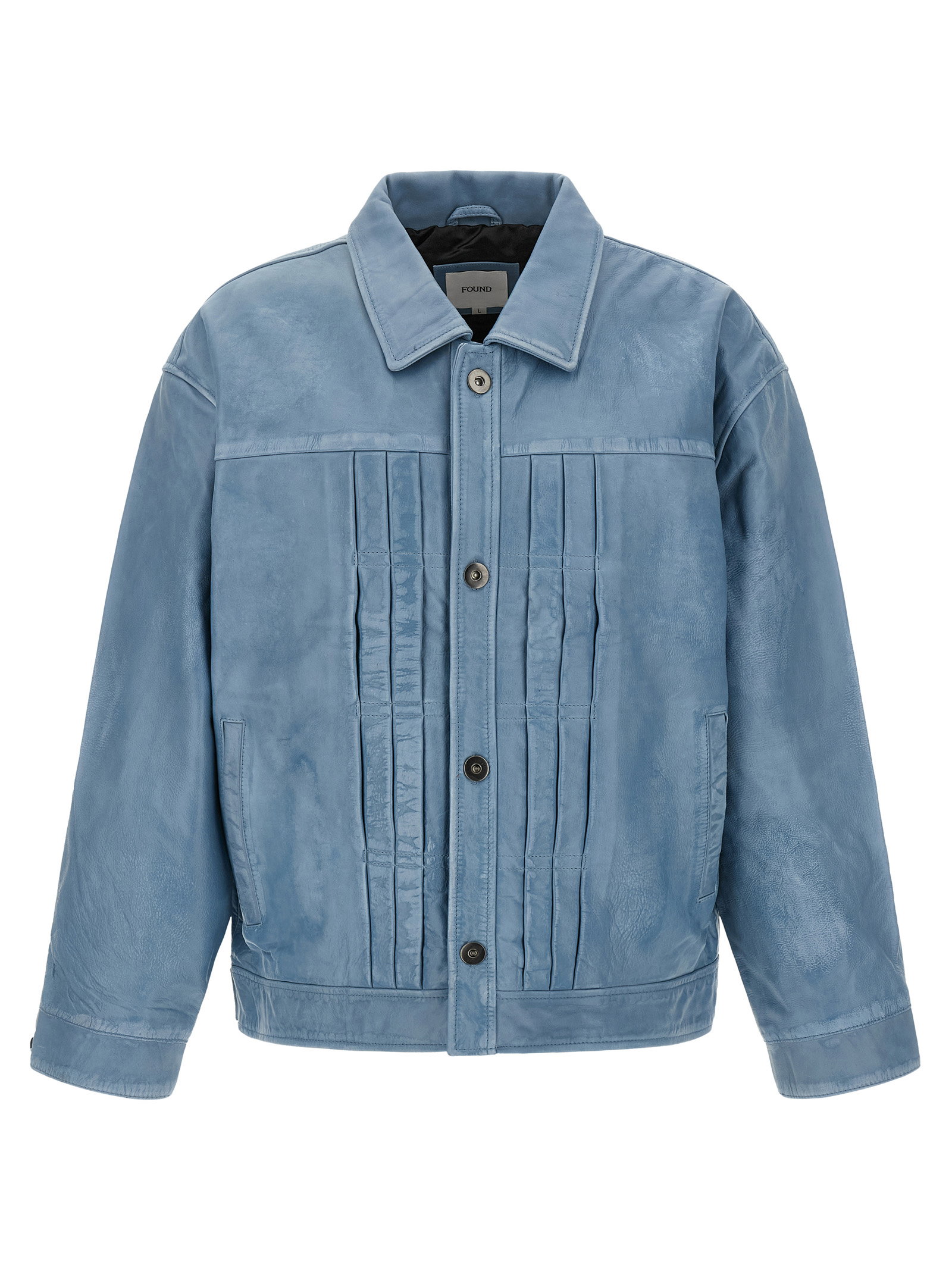 Found Trucker Pleats Jacket