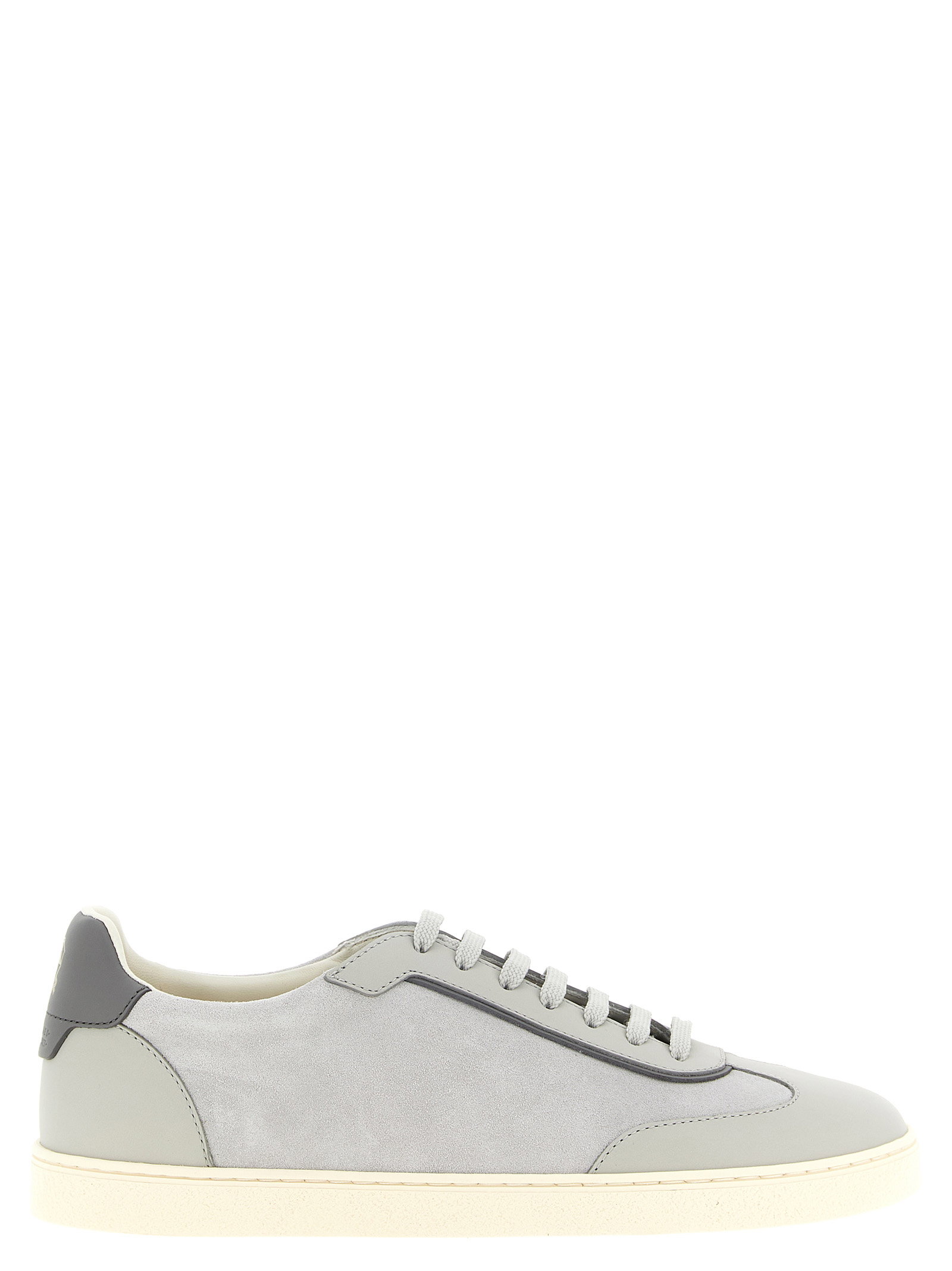 Brunello Cucinelli Leather And Suede Sneakers