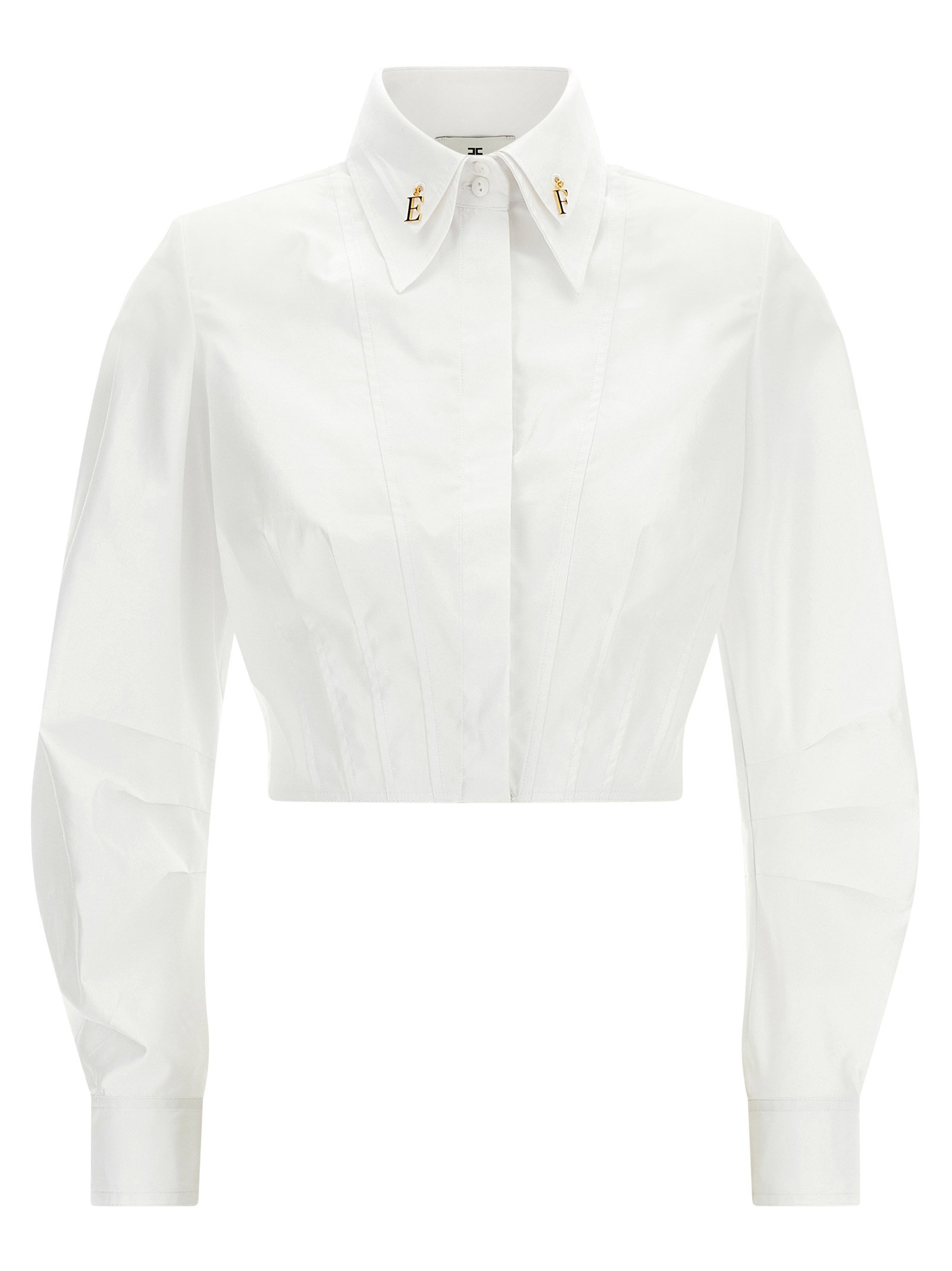 Elisabetta Franchi Double-layer Collar Shirt