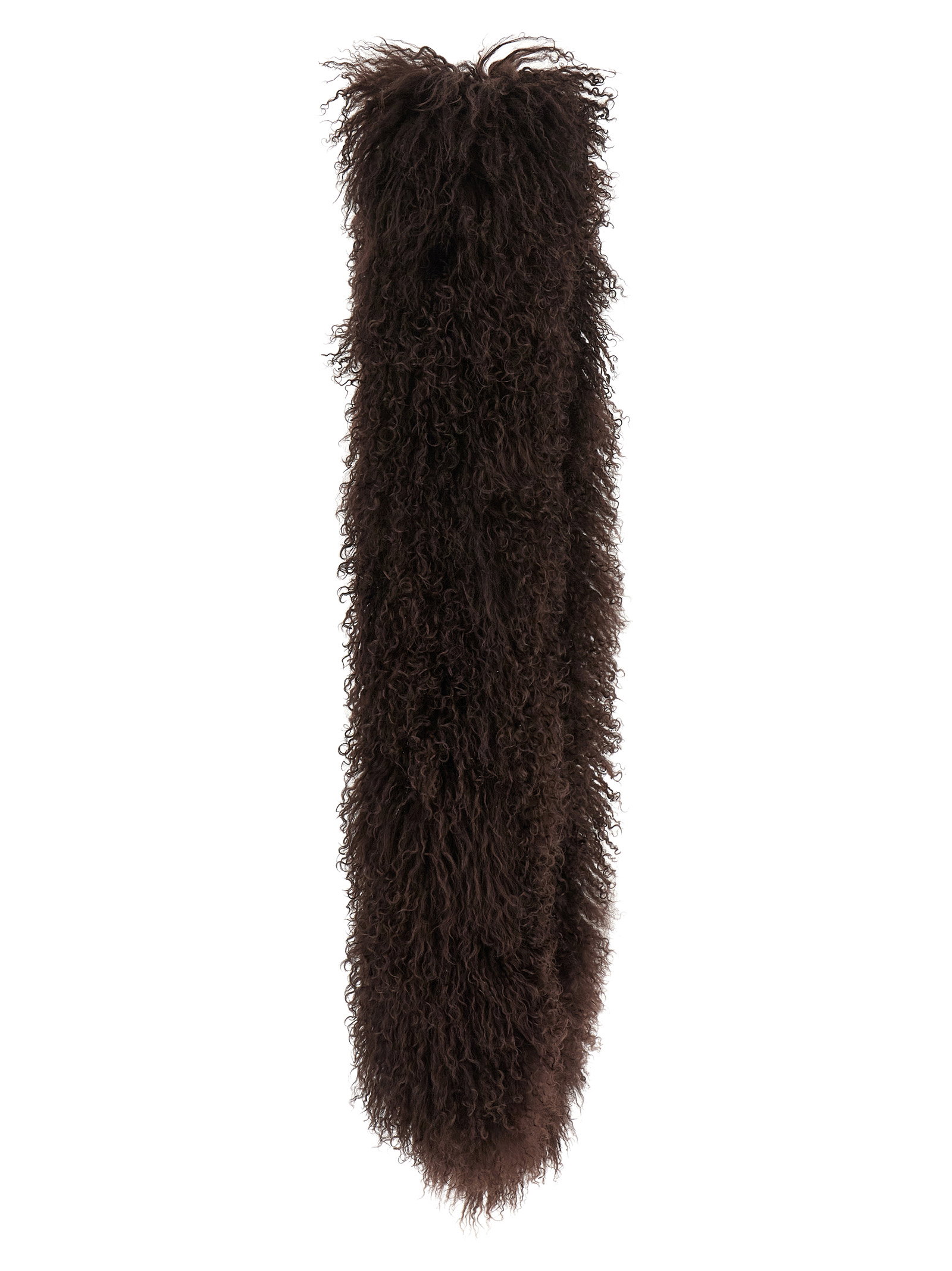 Yves Salomon Mongolian Sheepskin Scarf