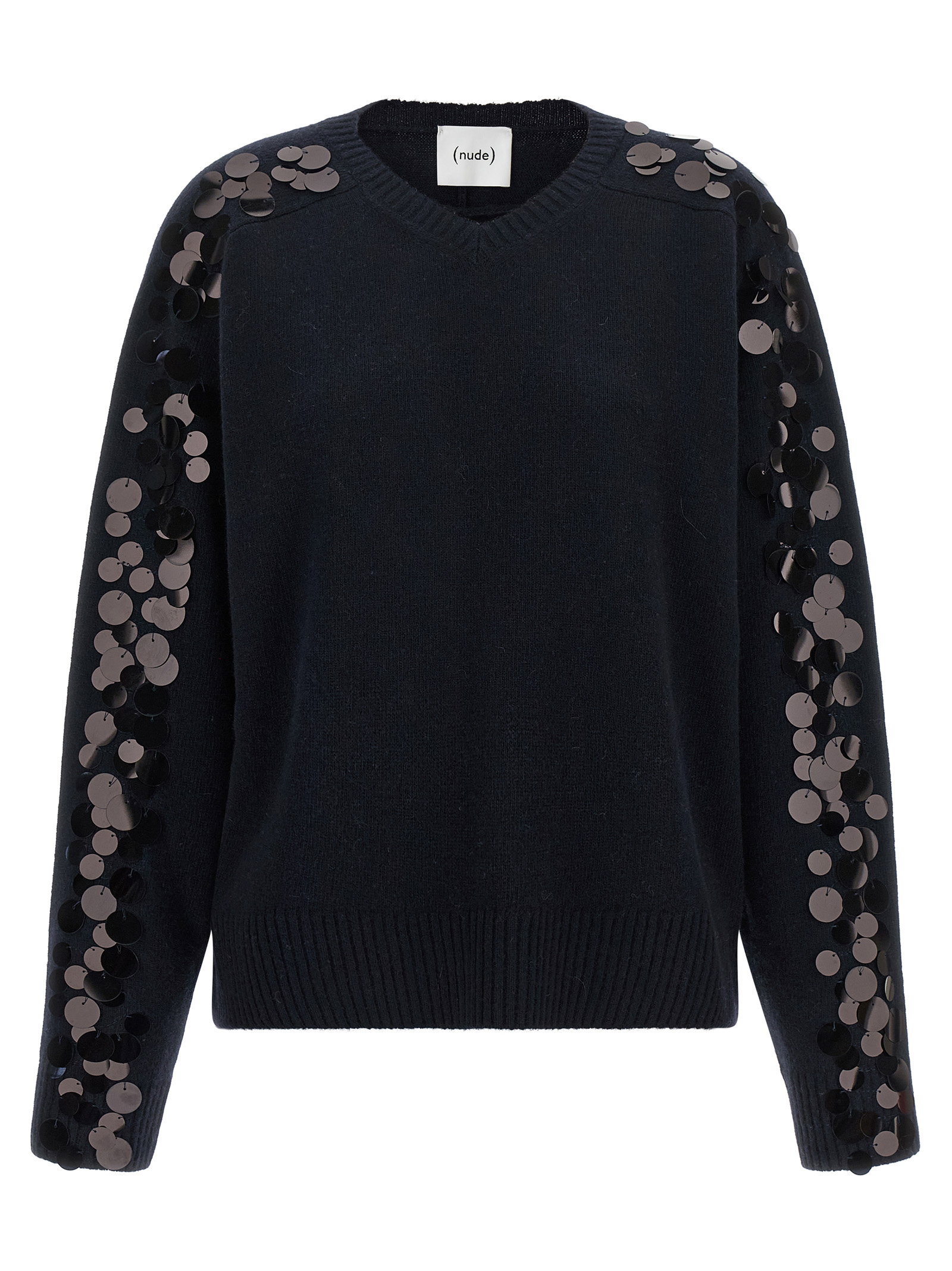 Nude Sequin Sweater