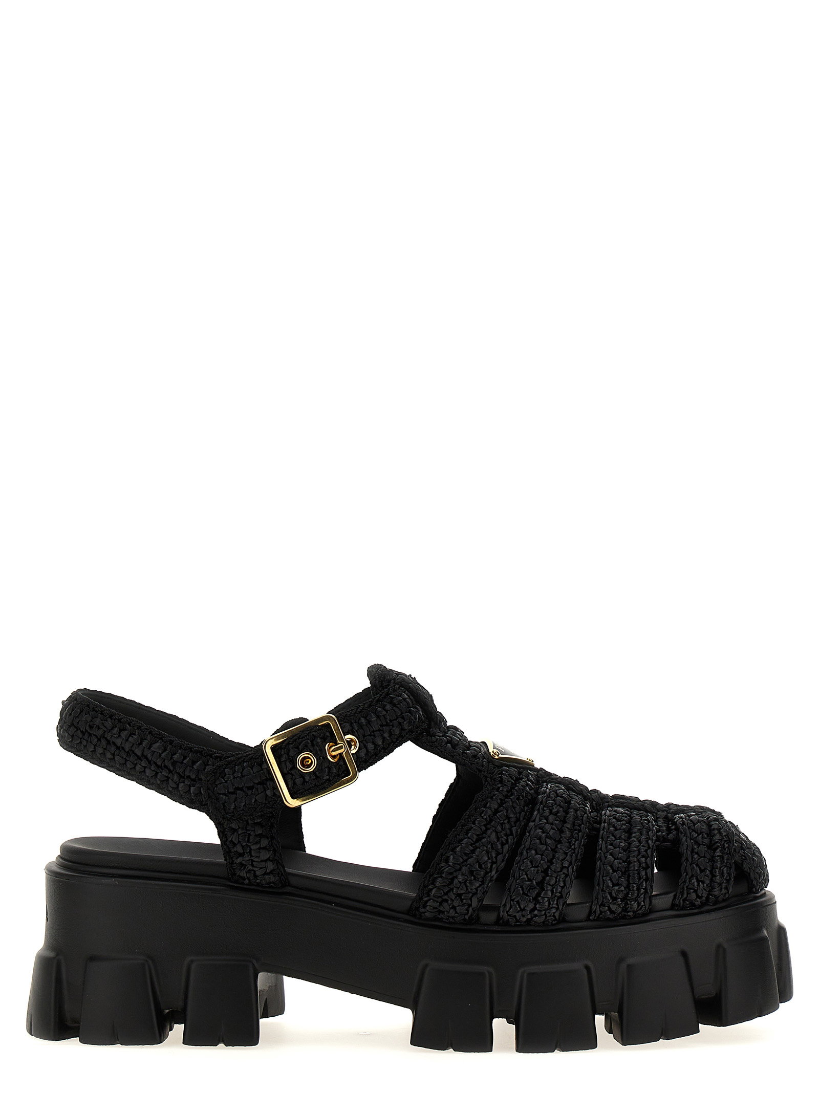 Prada Monolith Sandals