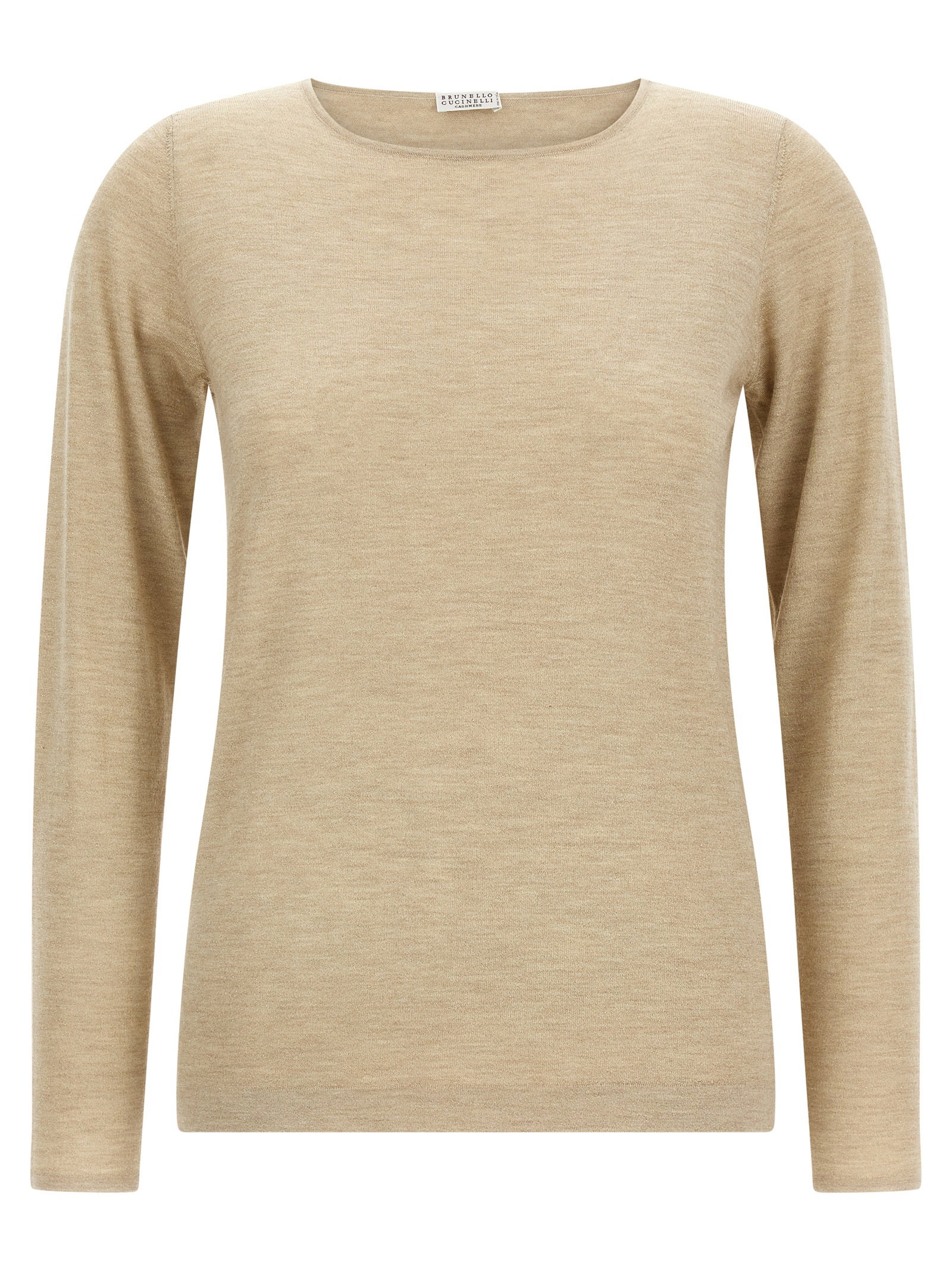 Brunello Cucinelli Scollo A Barchetta In Lurex Sweater