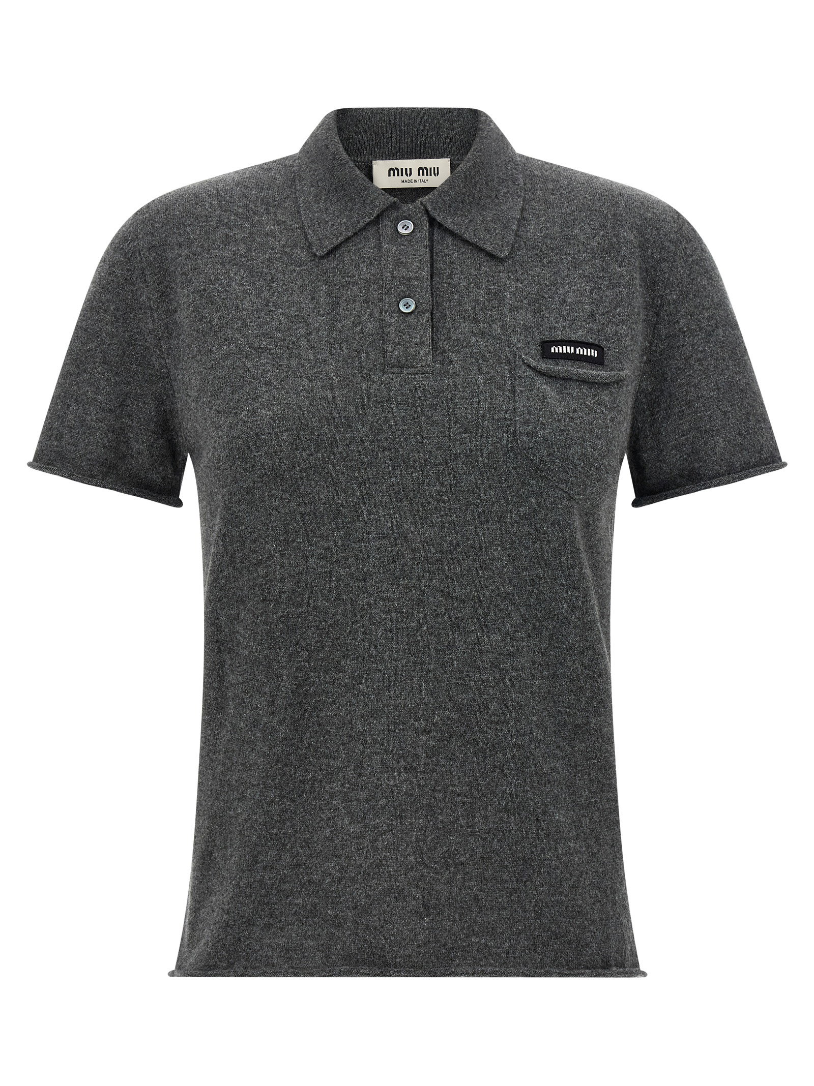 Miu Miu Cashmere Polo Shirt