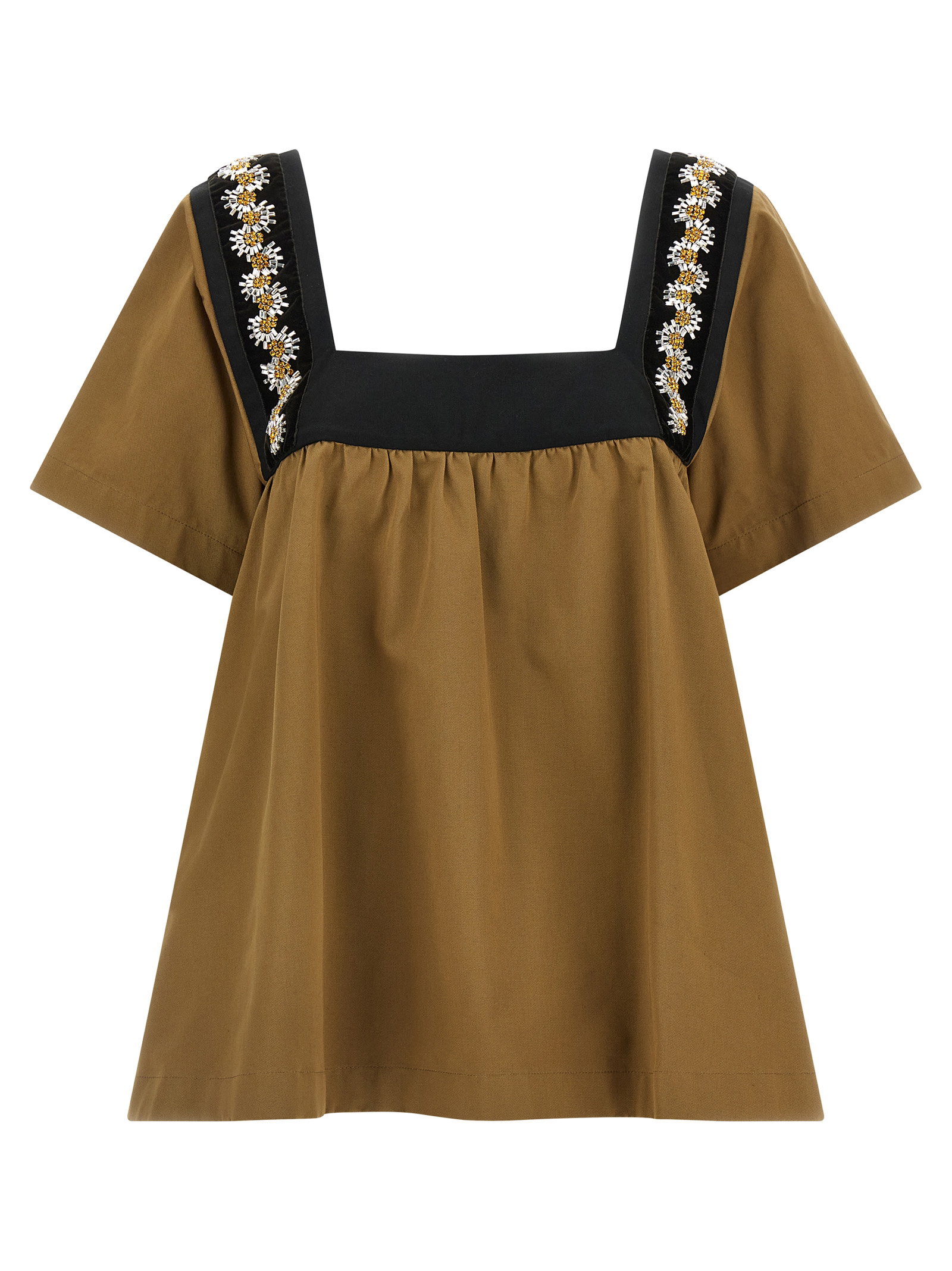 Prada Embroidery Top