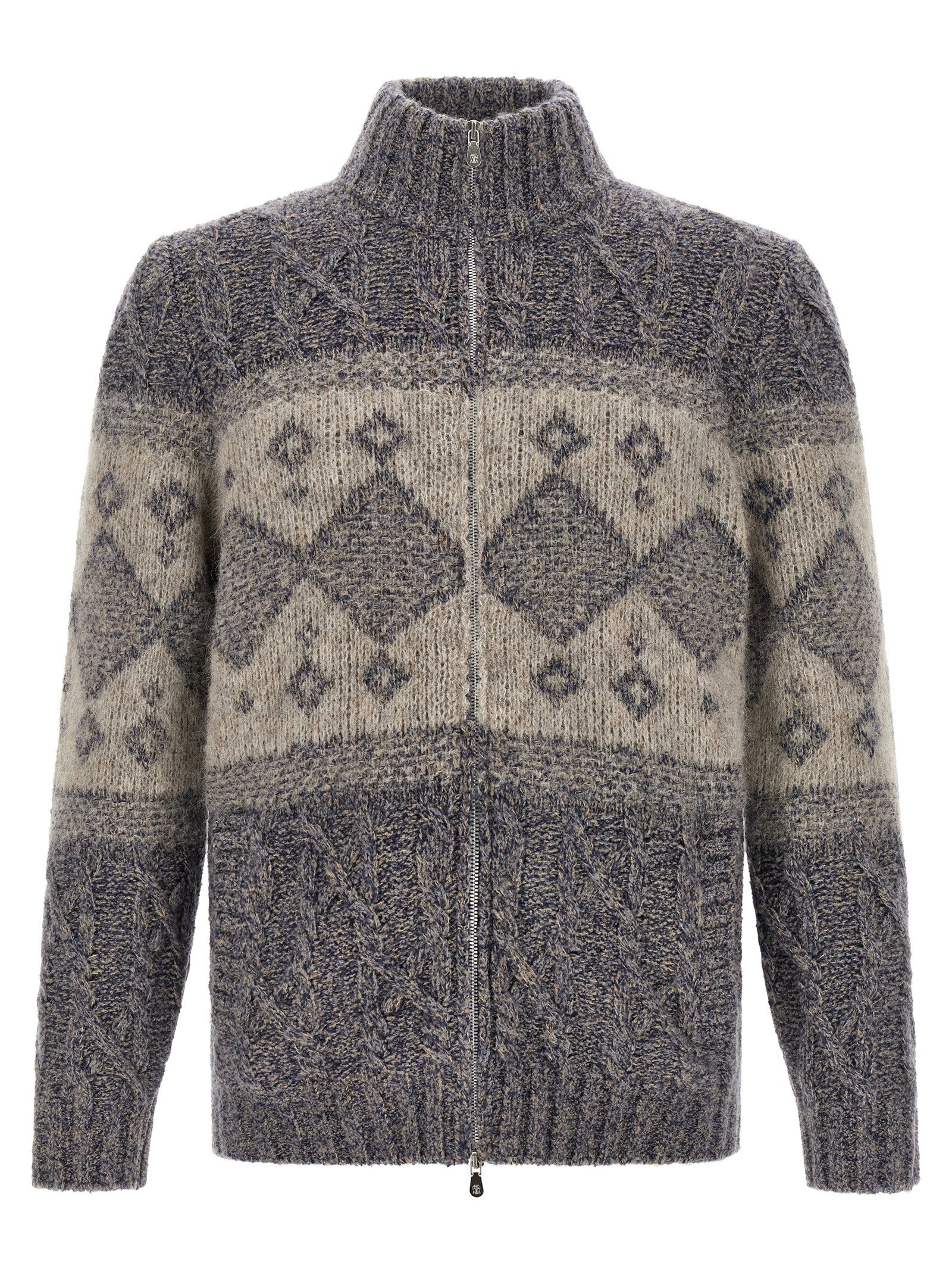 Brunello Cucinelli Chiné Yarn Cardigan