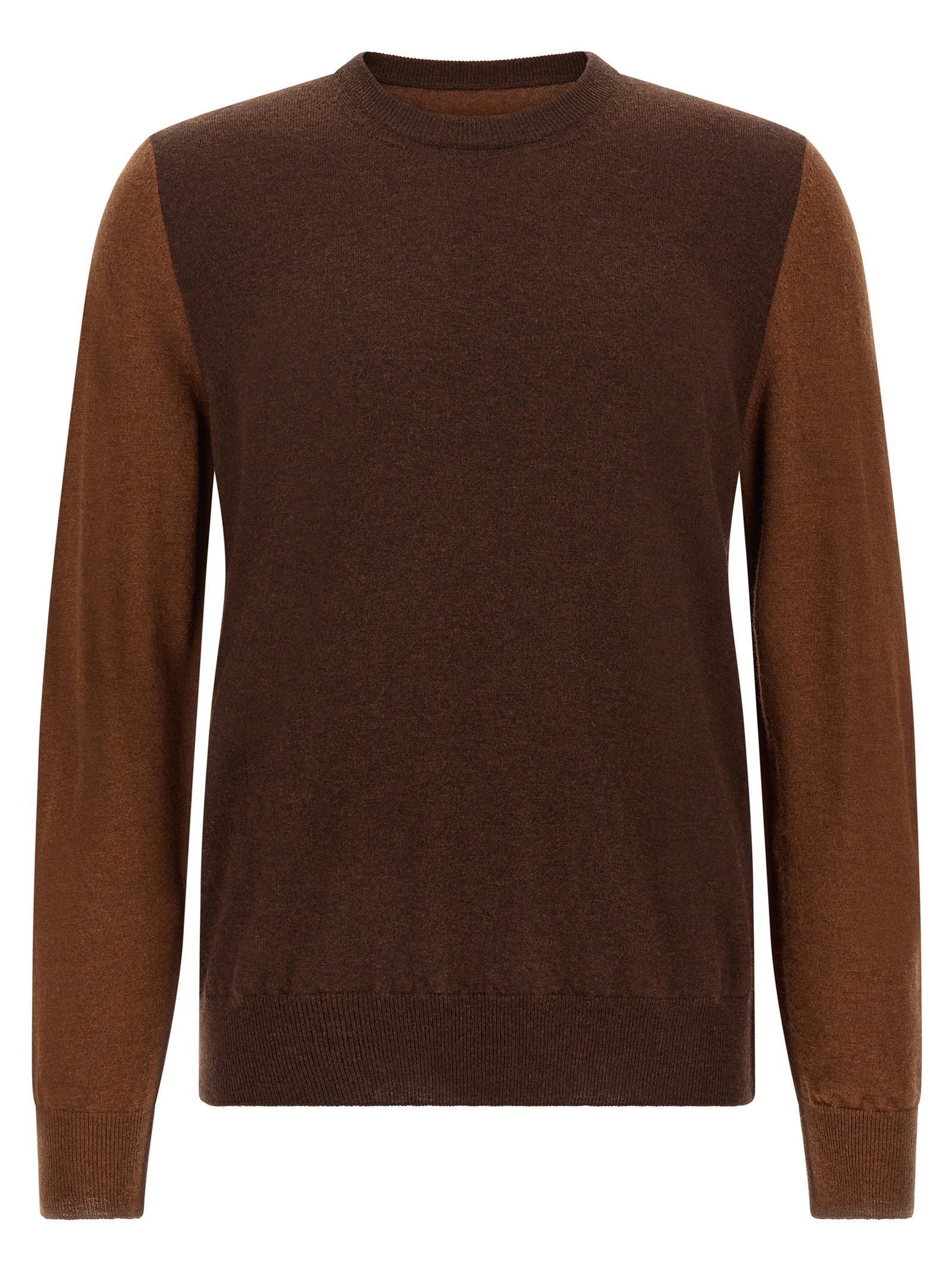 Maison Margiela Two-tone Wool Sweater