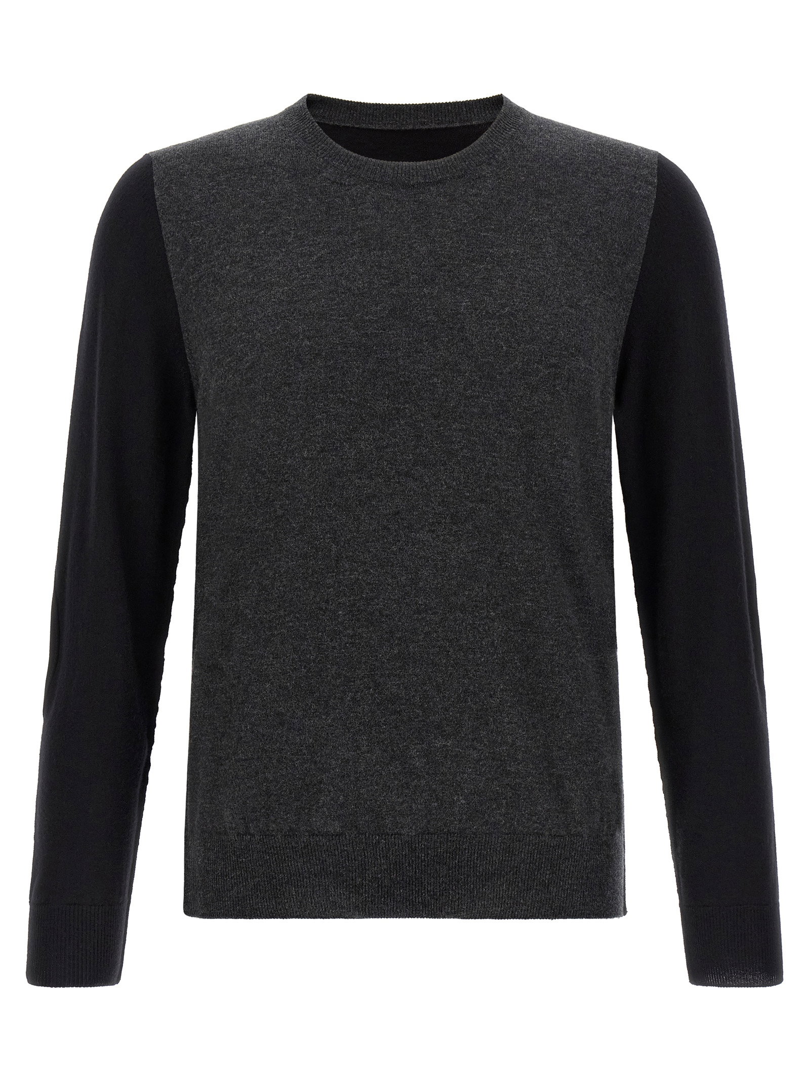 Maison Margiela Two-tone Wool Sweater