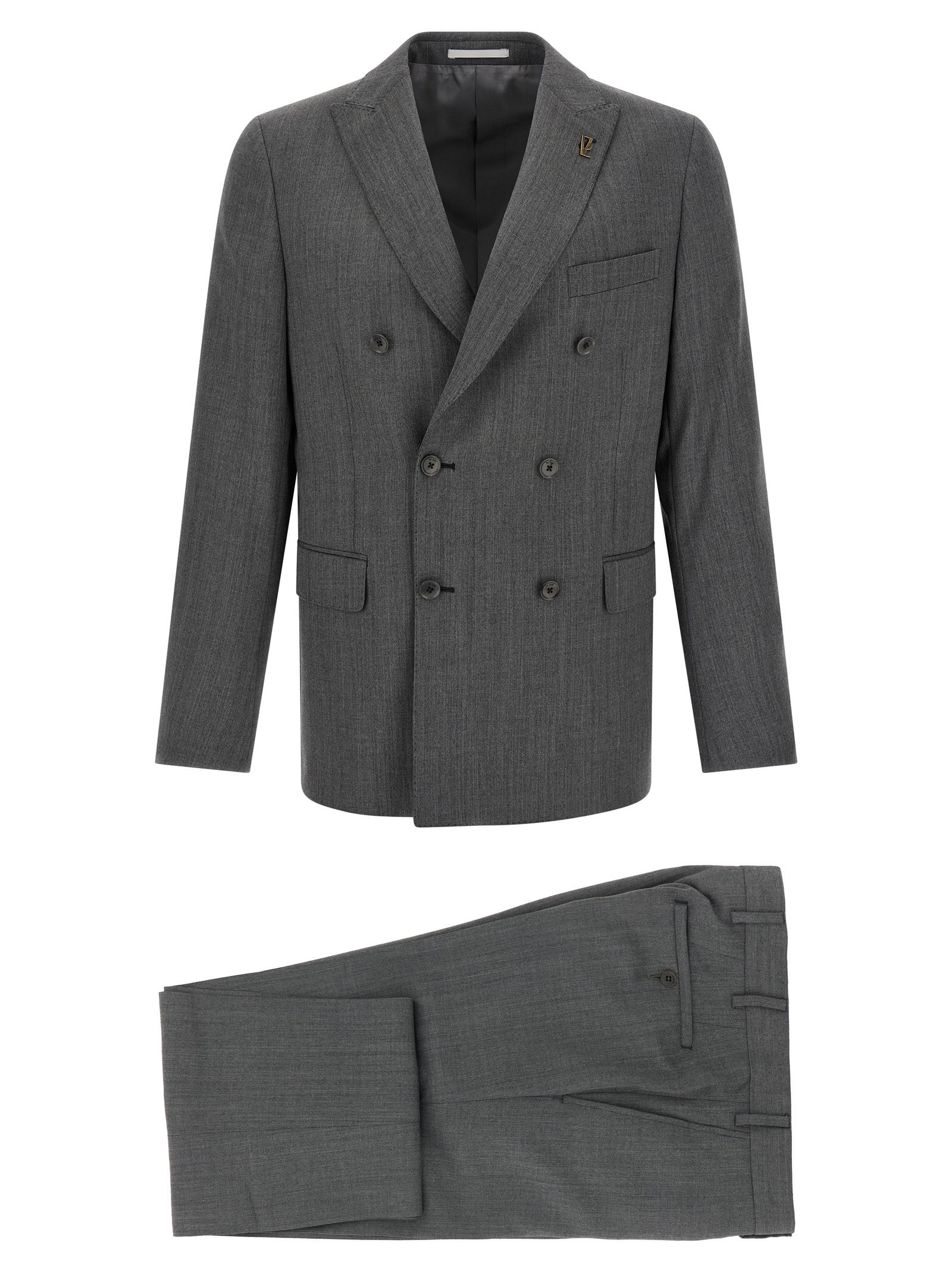Pal Zileri Double-breasted Wool Dress