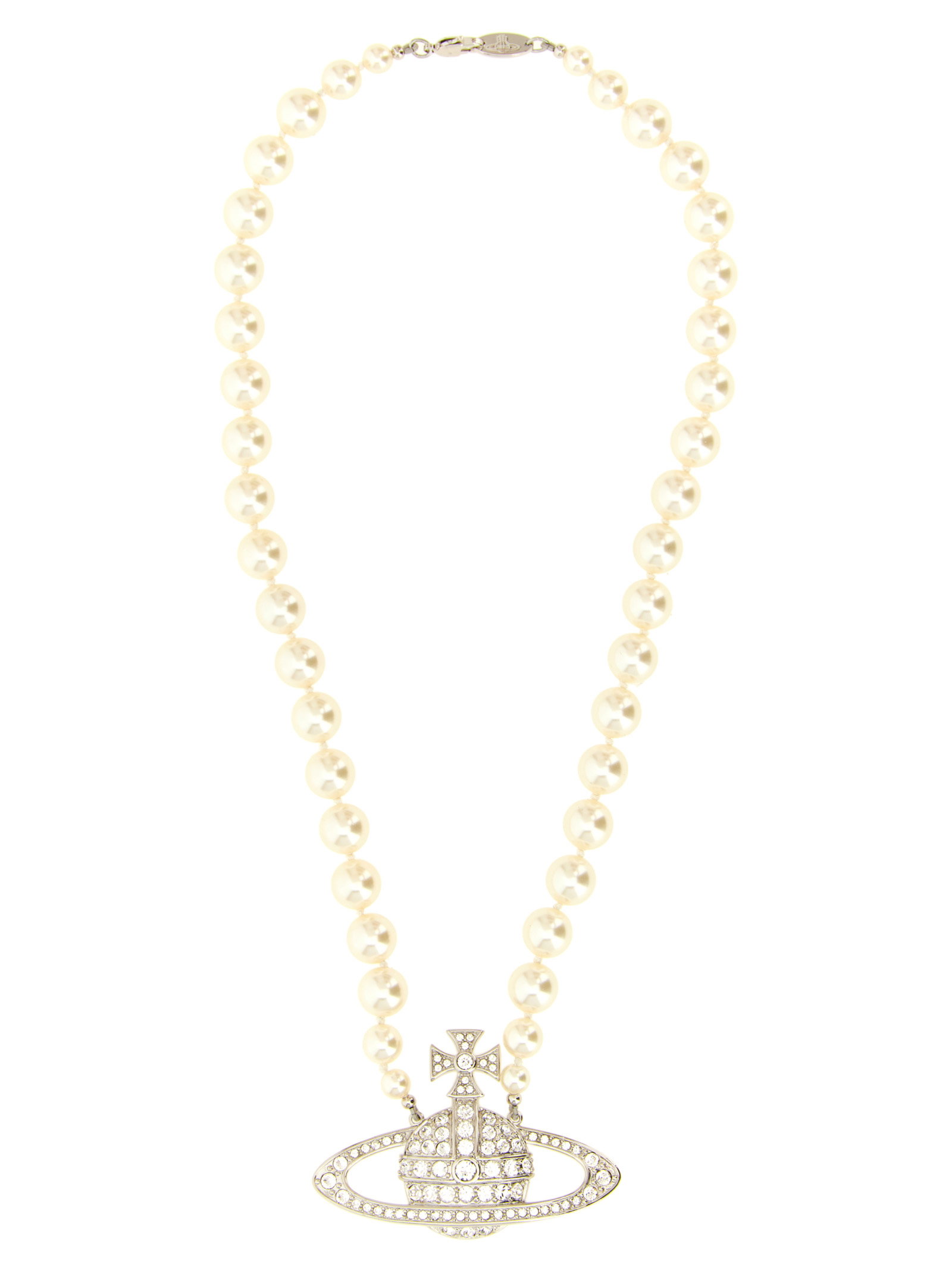 Vivienne Westwood Man. Bas Relief Pearl Necklace