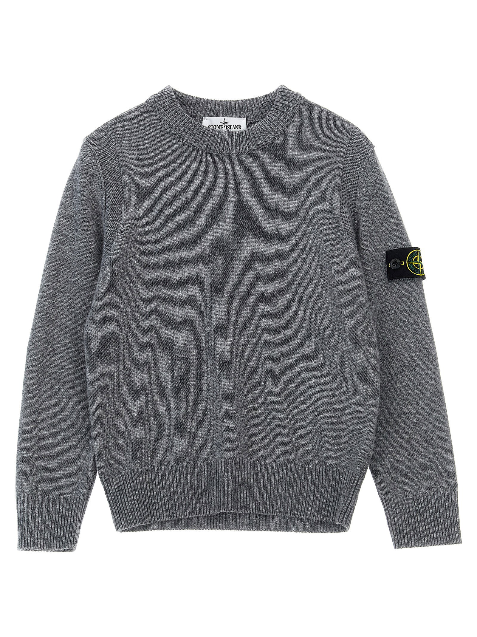 Stone Island Junior Logo Badge Sweater