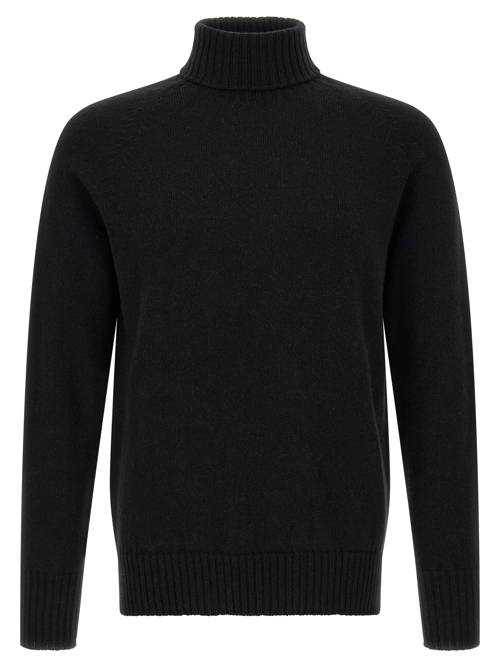 Ma'ry'ya High Neck Sweater With Slits