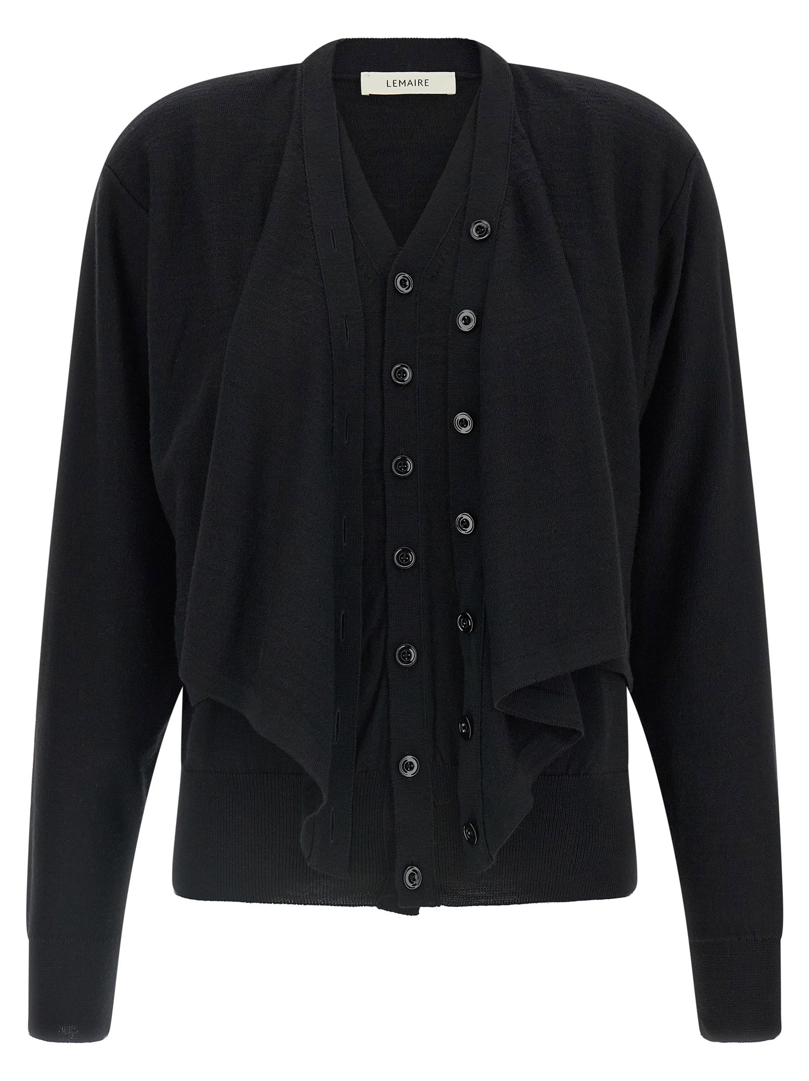 Lemaire Trompe Loeil Construction Cardigan