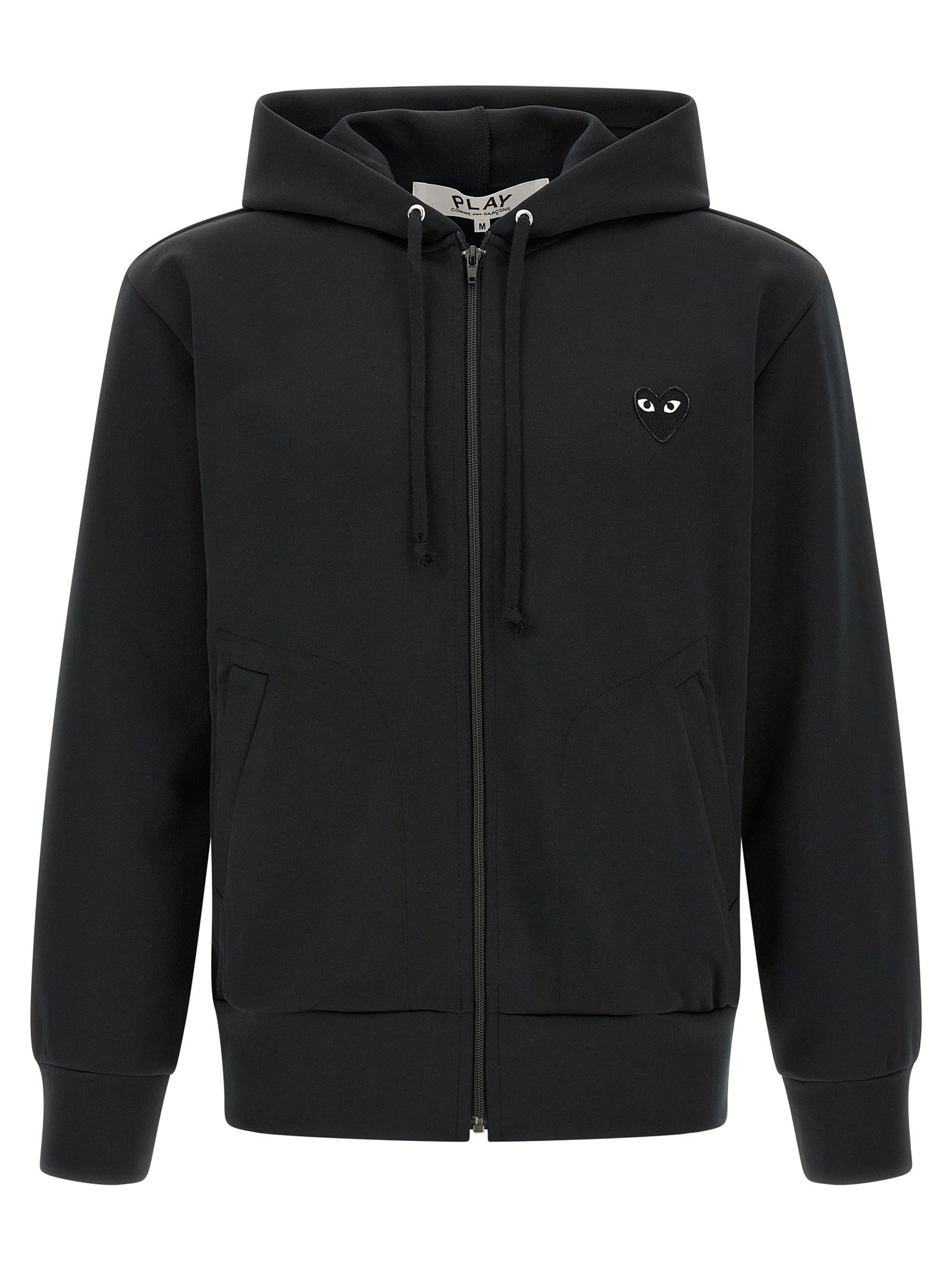 Comme Des Garçons Play Heart Patch Hoodie
