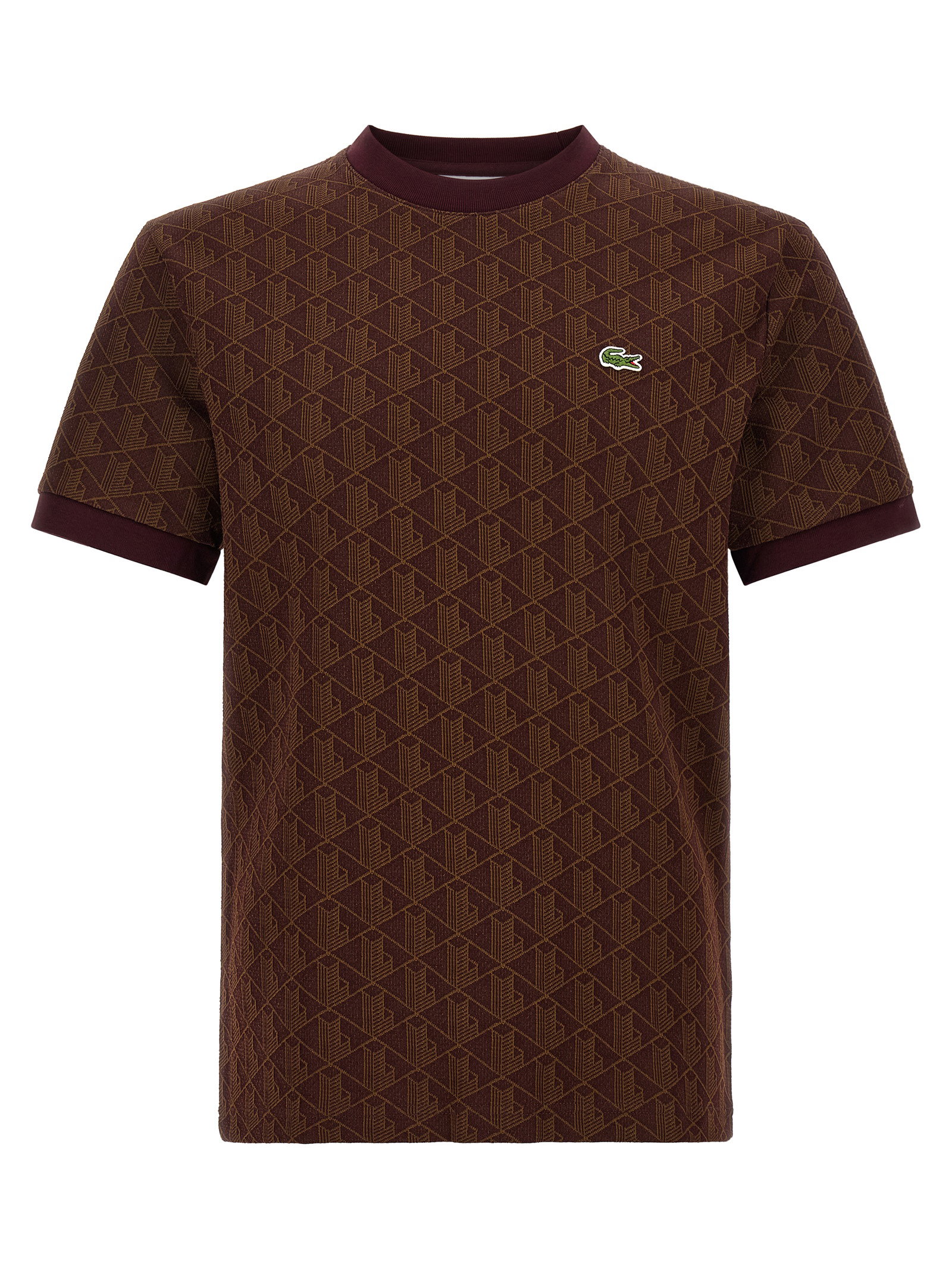 Lacoste Monogramma Jacquard T-shirt