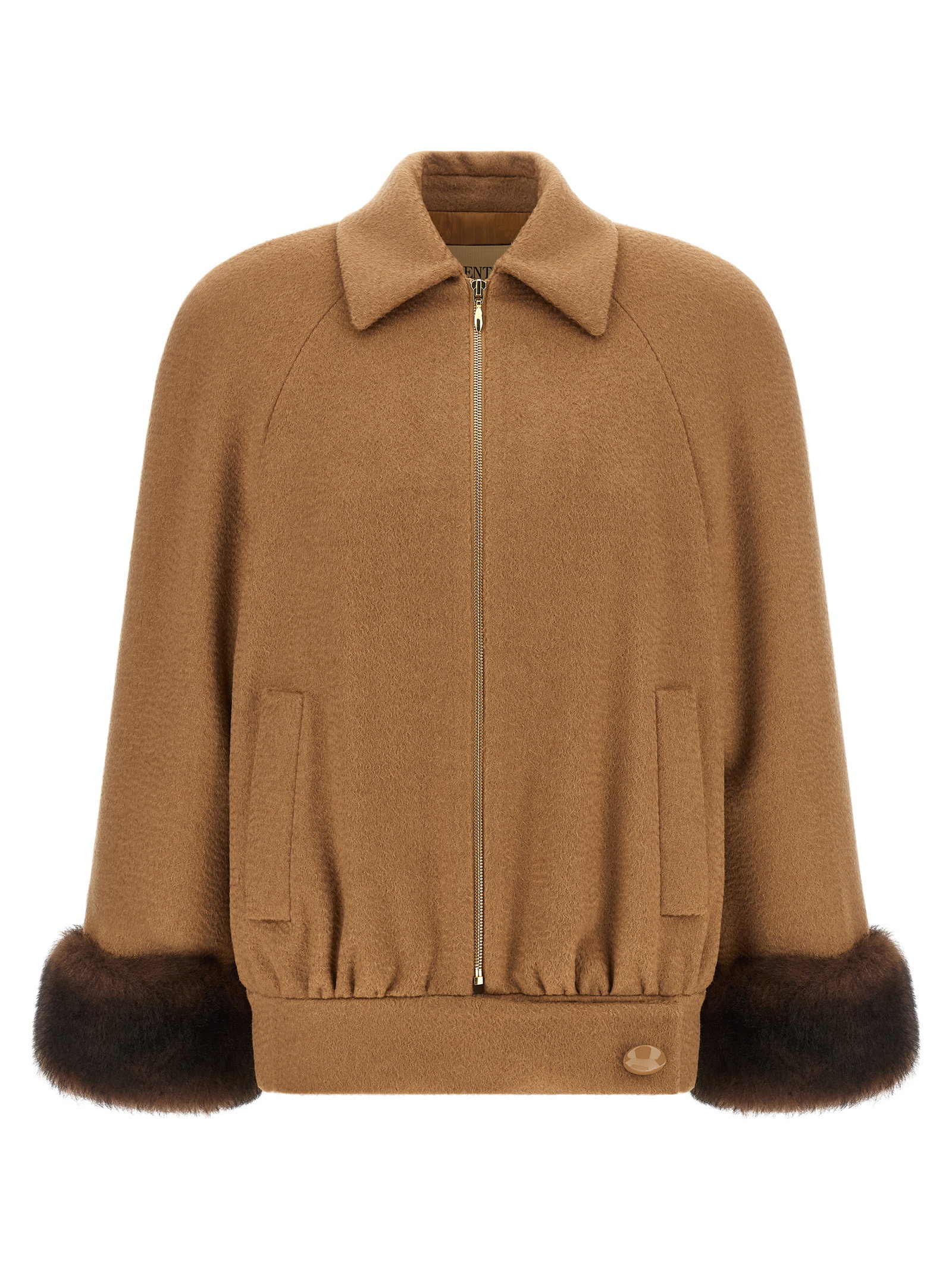 Valentino Garavani Fur Insert Caban