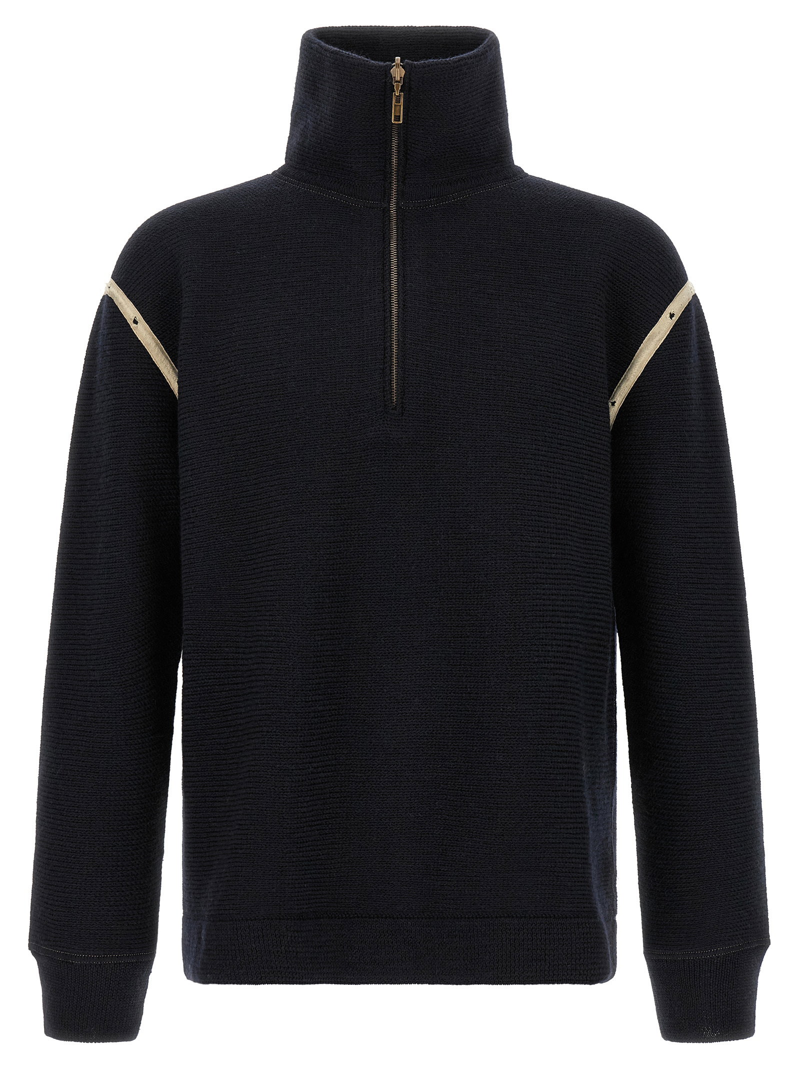 Maison Margiela Denim Patch Sweater