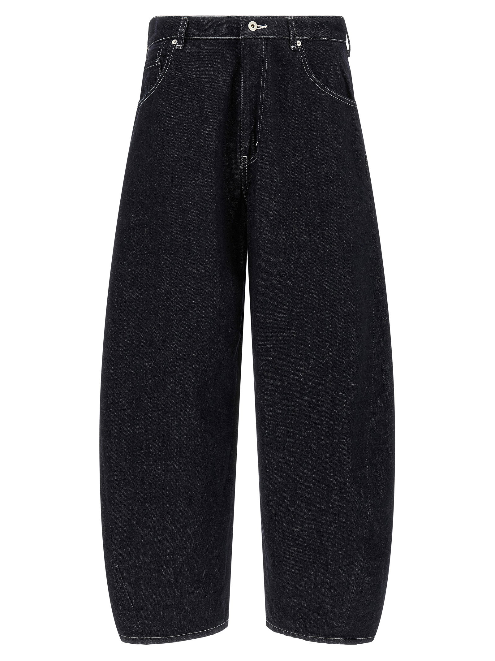 Comme Des Garҫons Homme Contrast Stitching Jeans