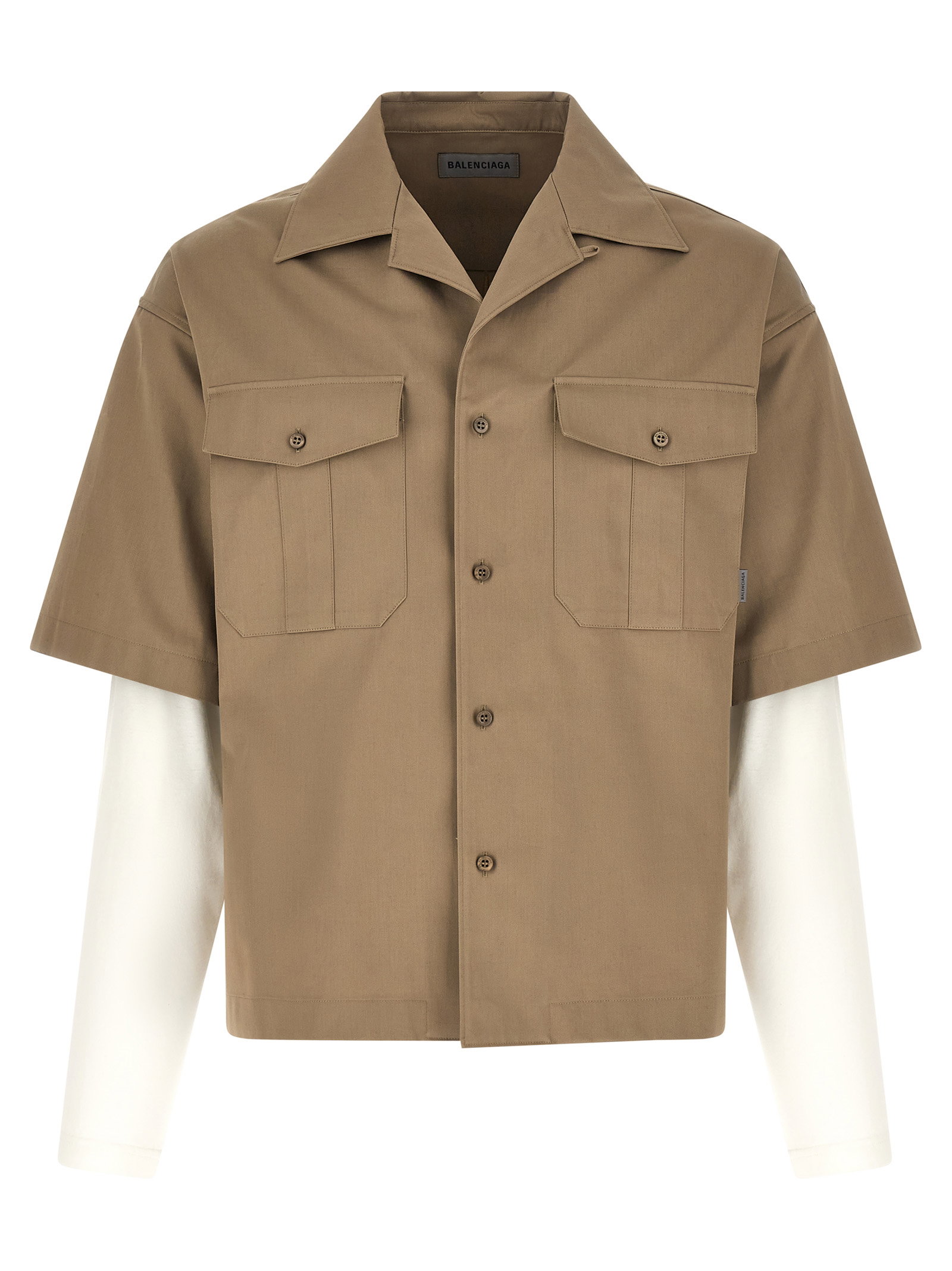 Balenciaga Double-layer Shirt