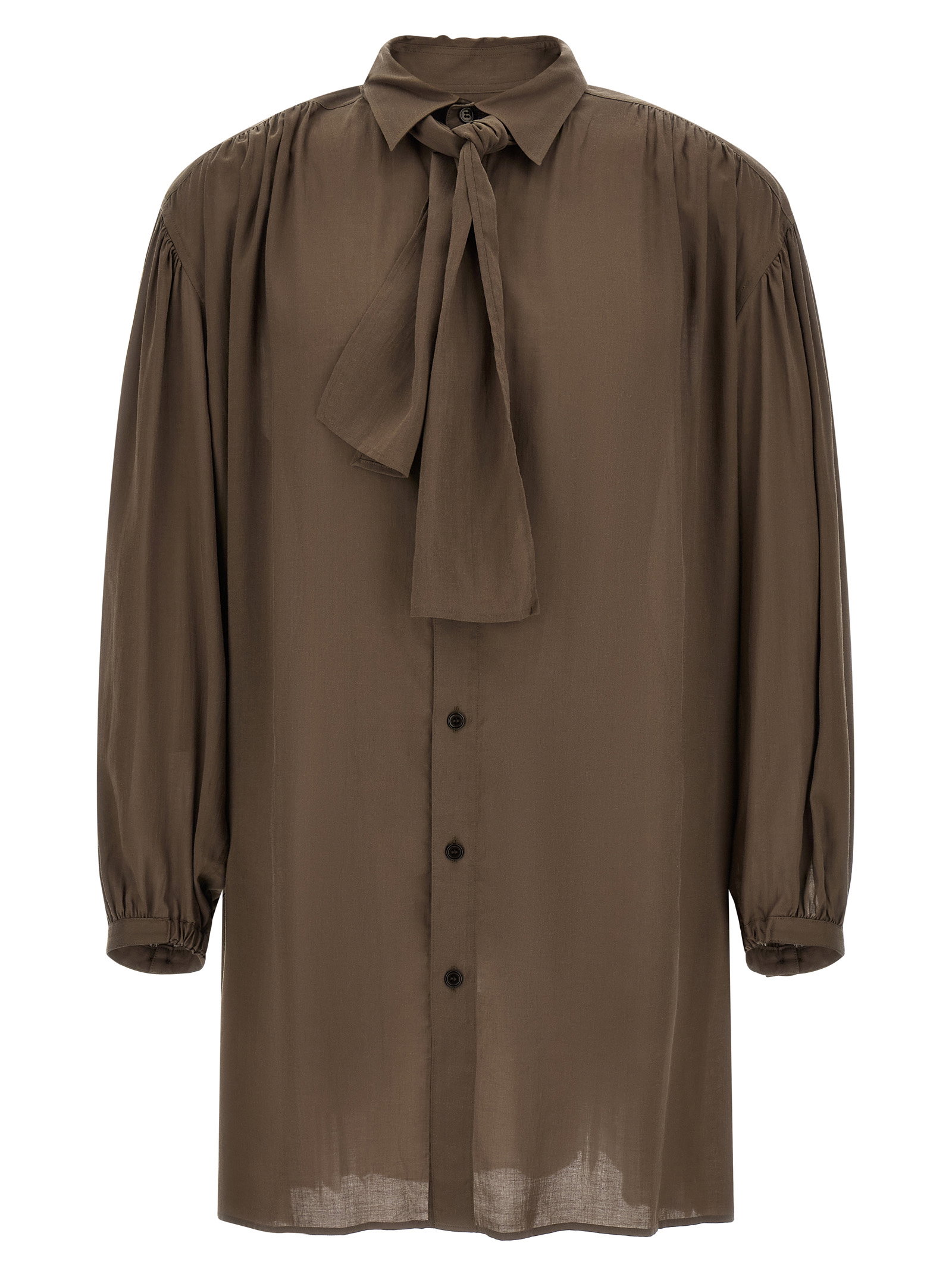 Yohji Yamamoto Shirt With Scarf