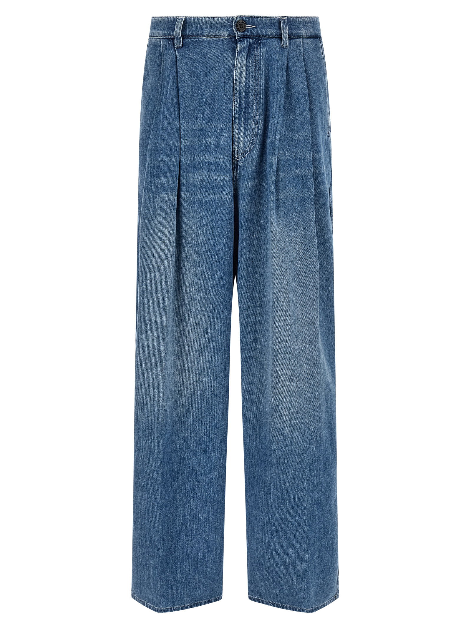 Marni Double Pleated Jeans