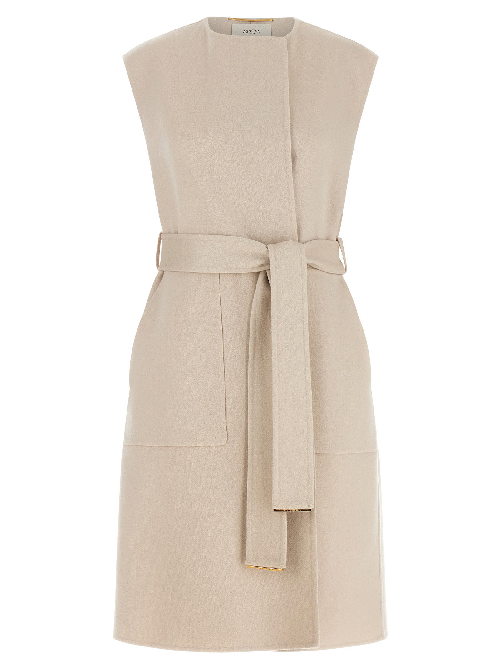 Agnona Belted Vest