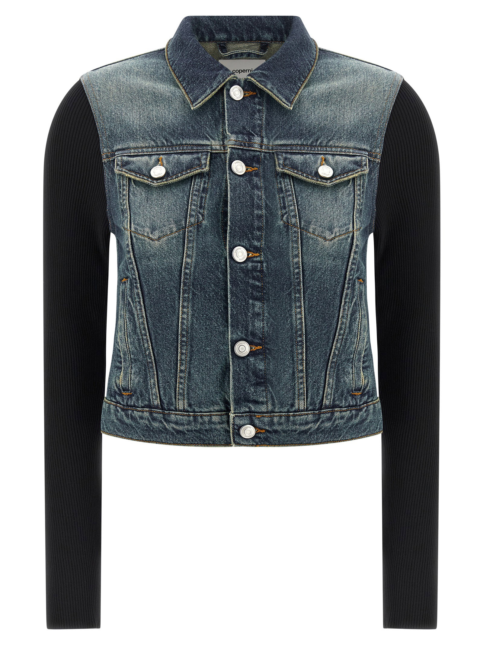 Coperni Hybrid Rib Denim Jacket