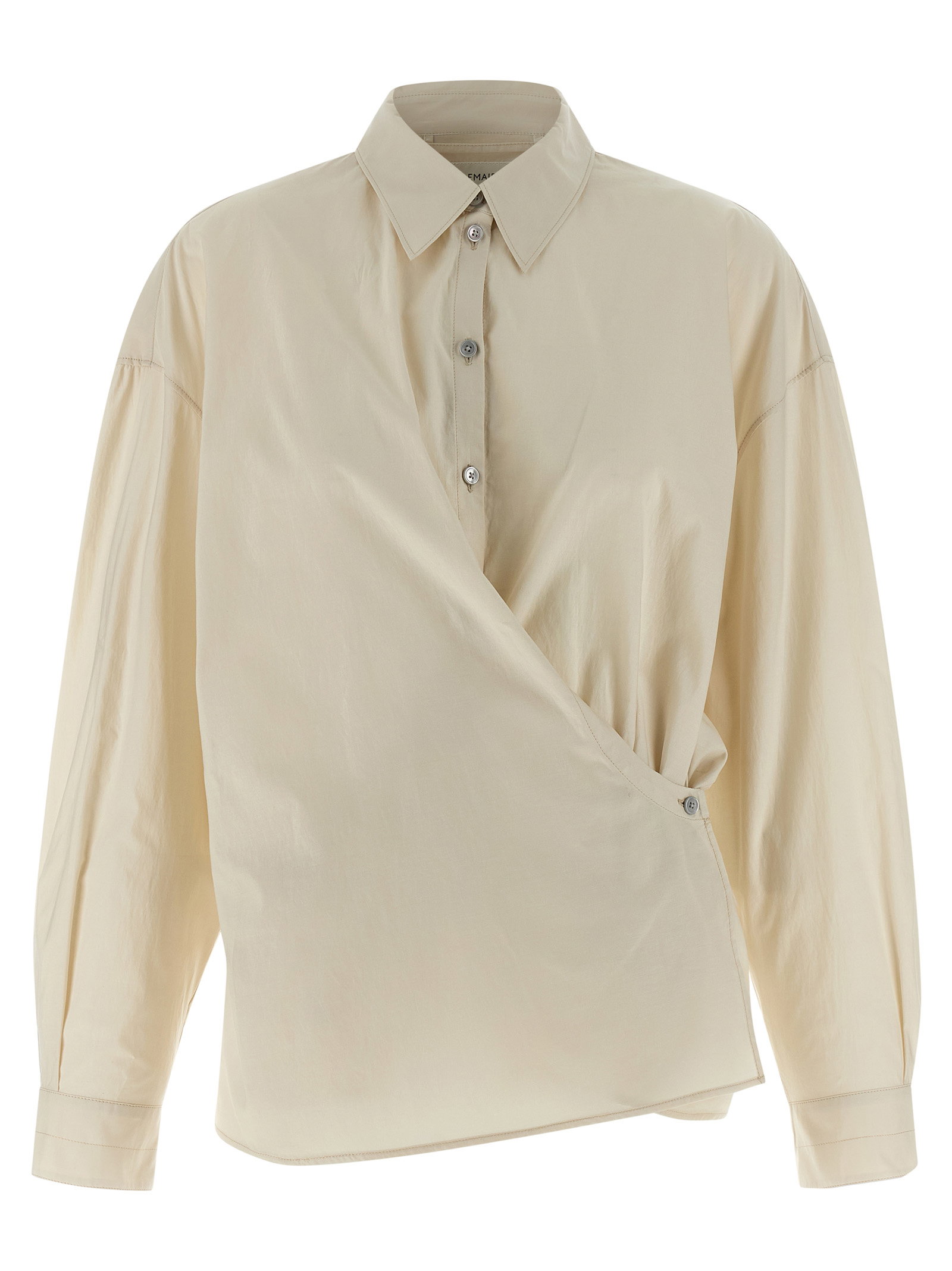 Lemaire Straight Collar Twisted Shirt