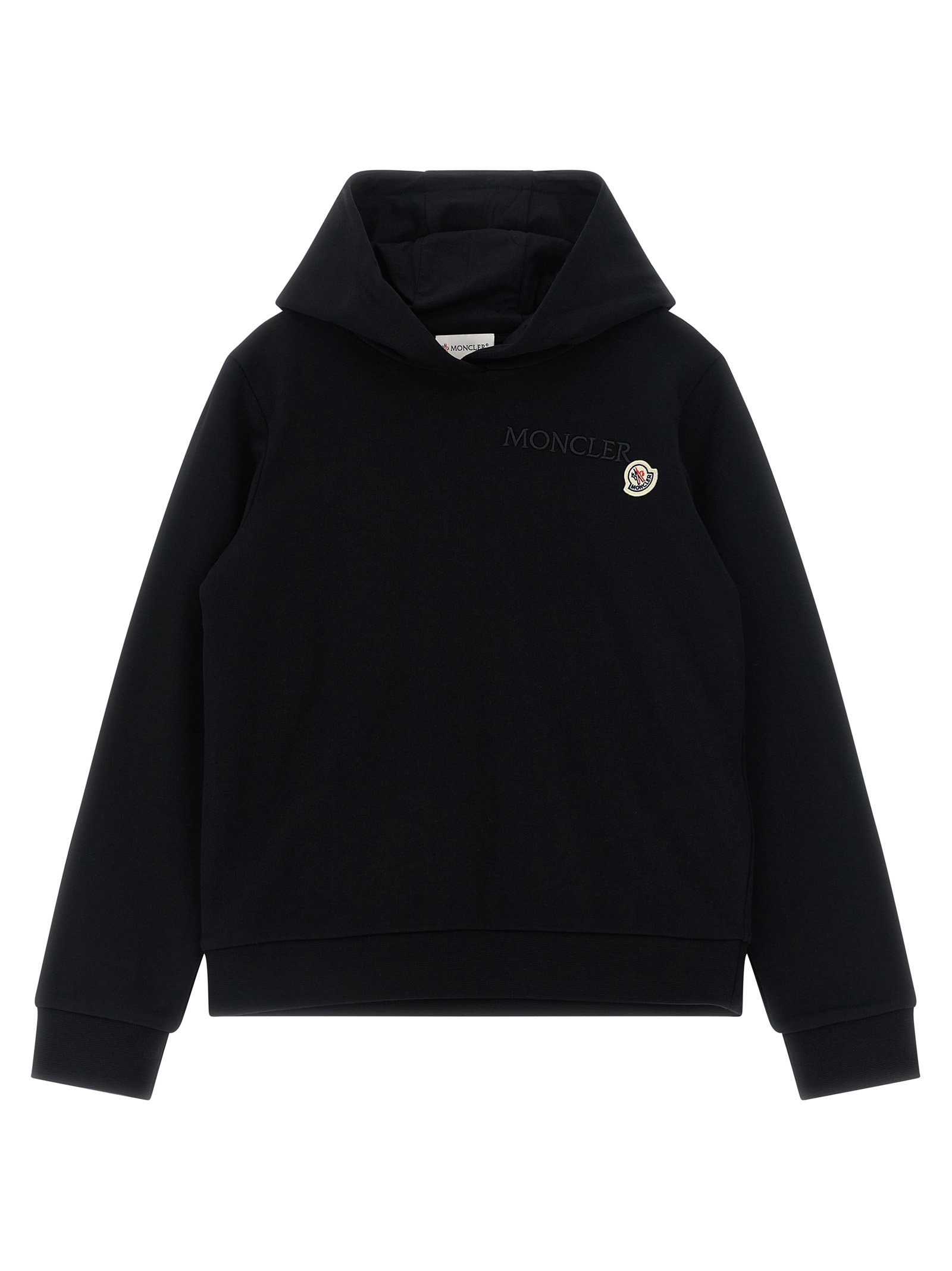 Moncler Enfant Logo Embroidery Hoodie