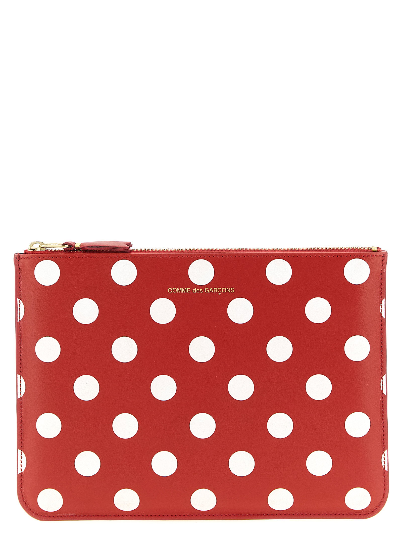 Comme Des Garcons Wallet Polka Dots Printed Wallet