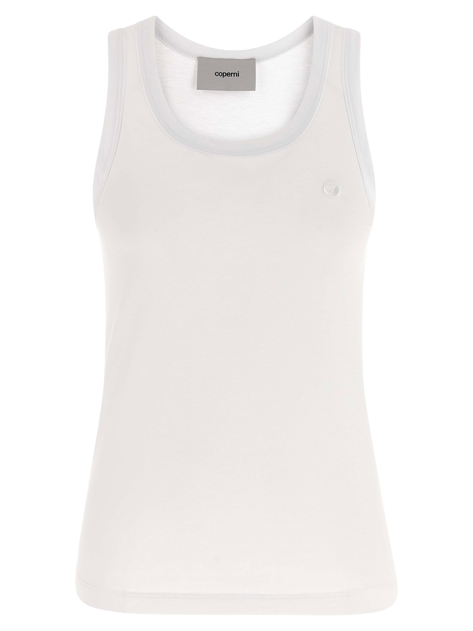Coperni Logo Embroidery Tank Top