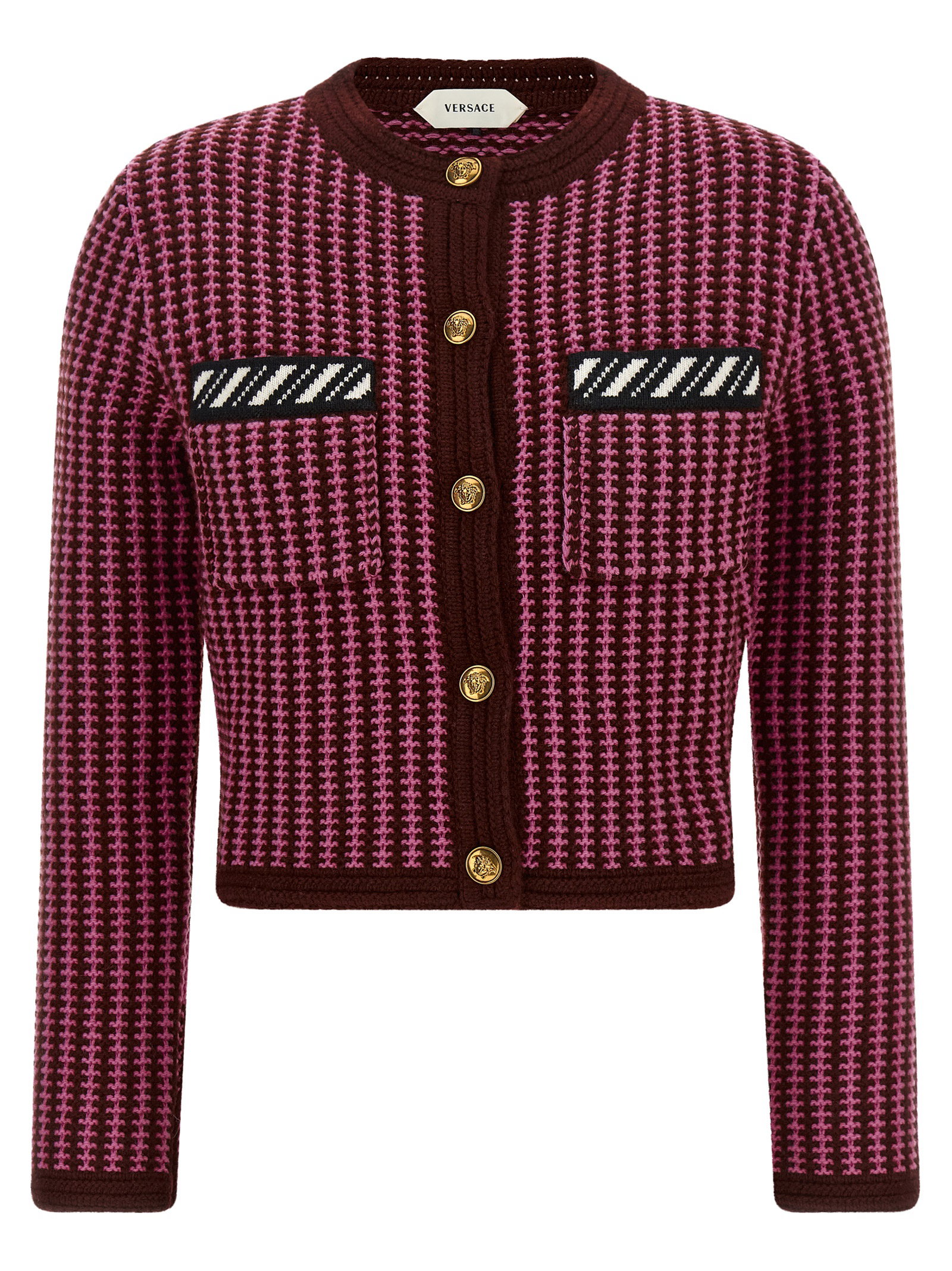 Versace Crochet Cardigan