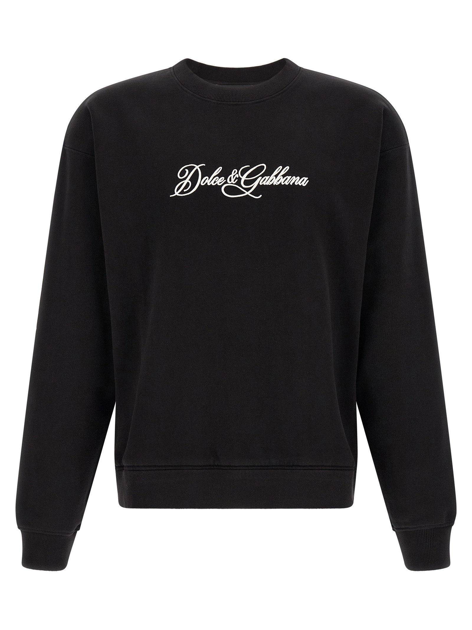 Dolce & Gabbana Logo Embroidery Sweatshirt