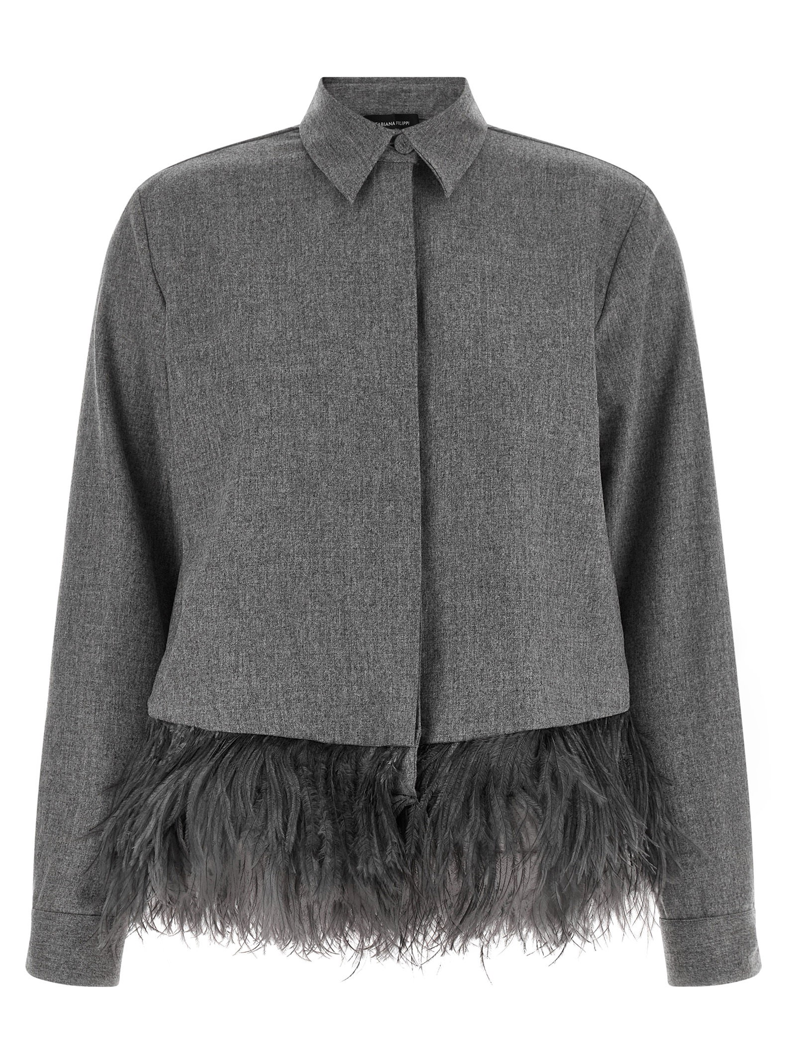 Fabiana Filippi Feather Shirt