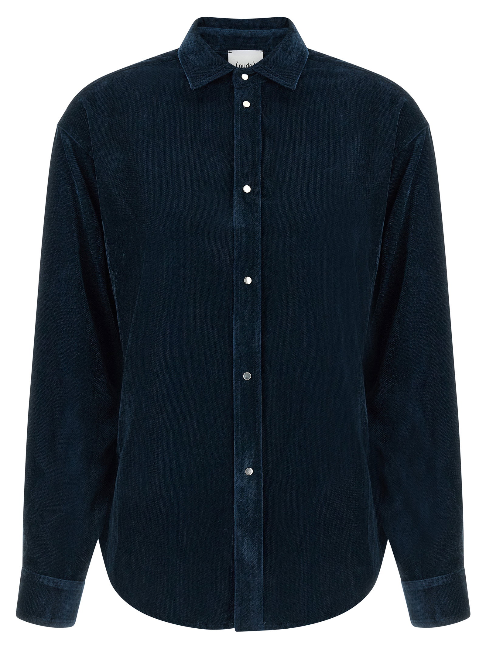 Nude Velvet Shirt