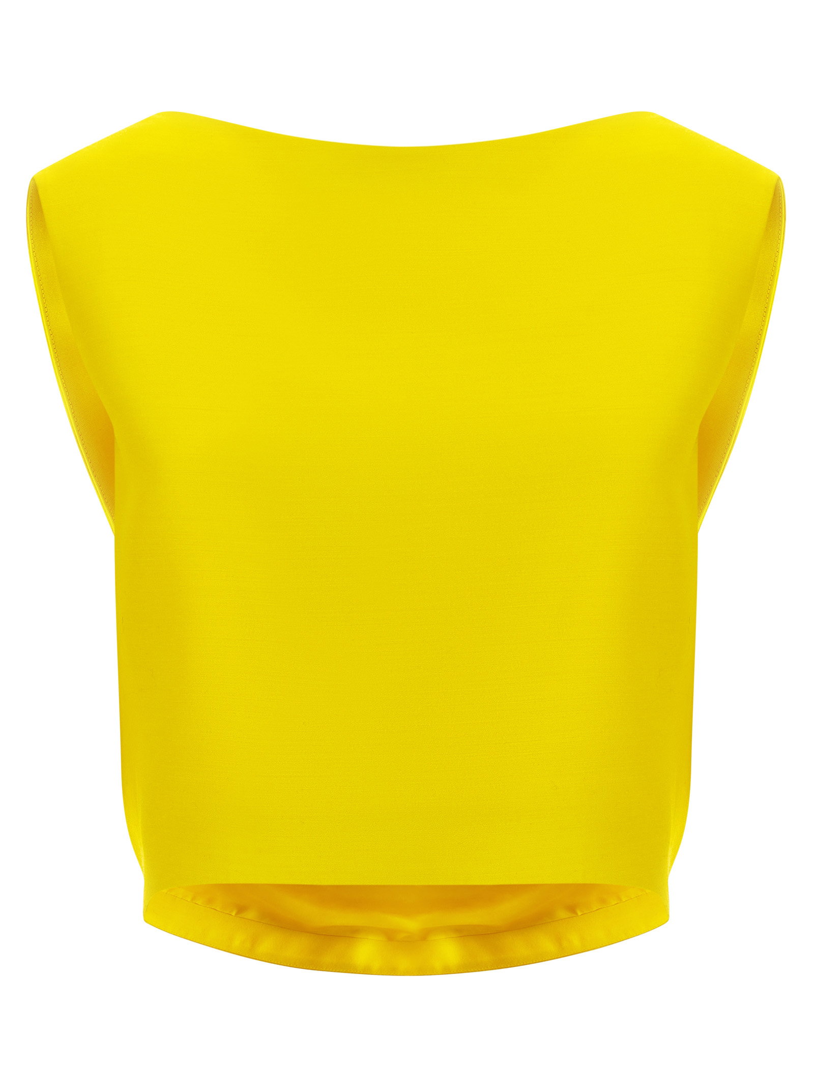 Balenciaga Draped Crop Top