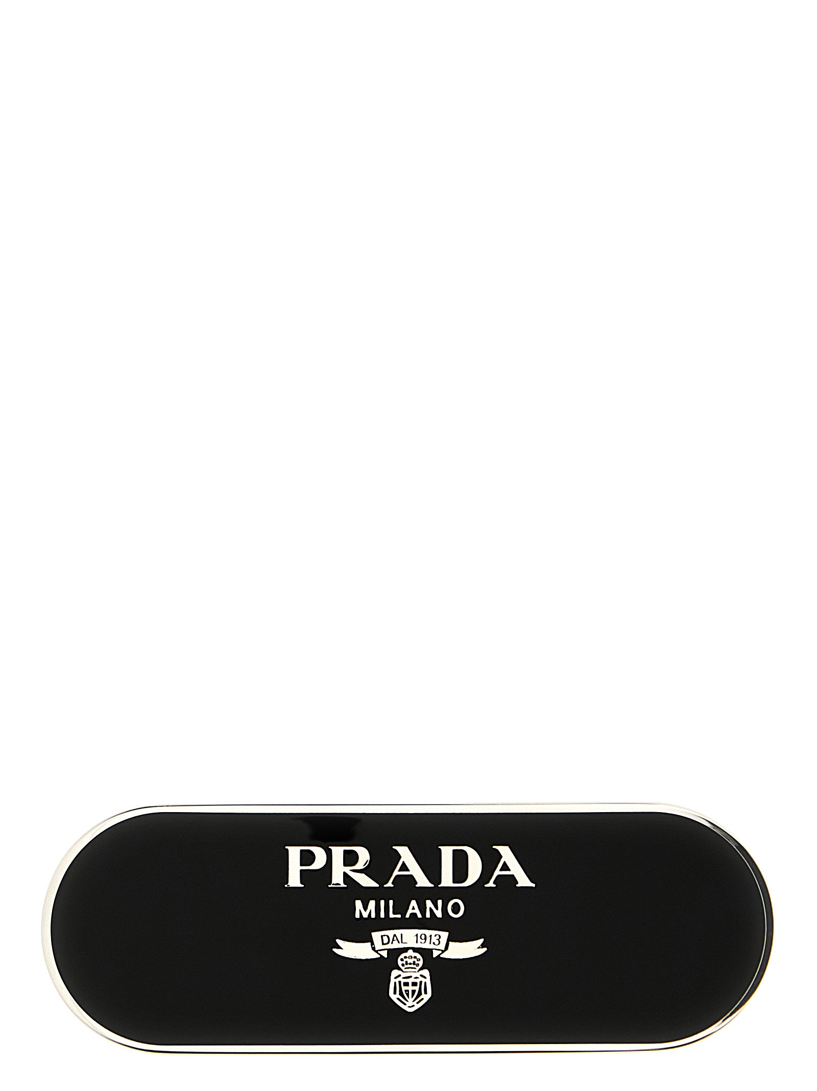 Prada Logo Hair Clip