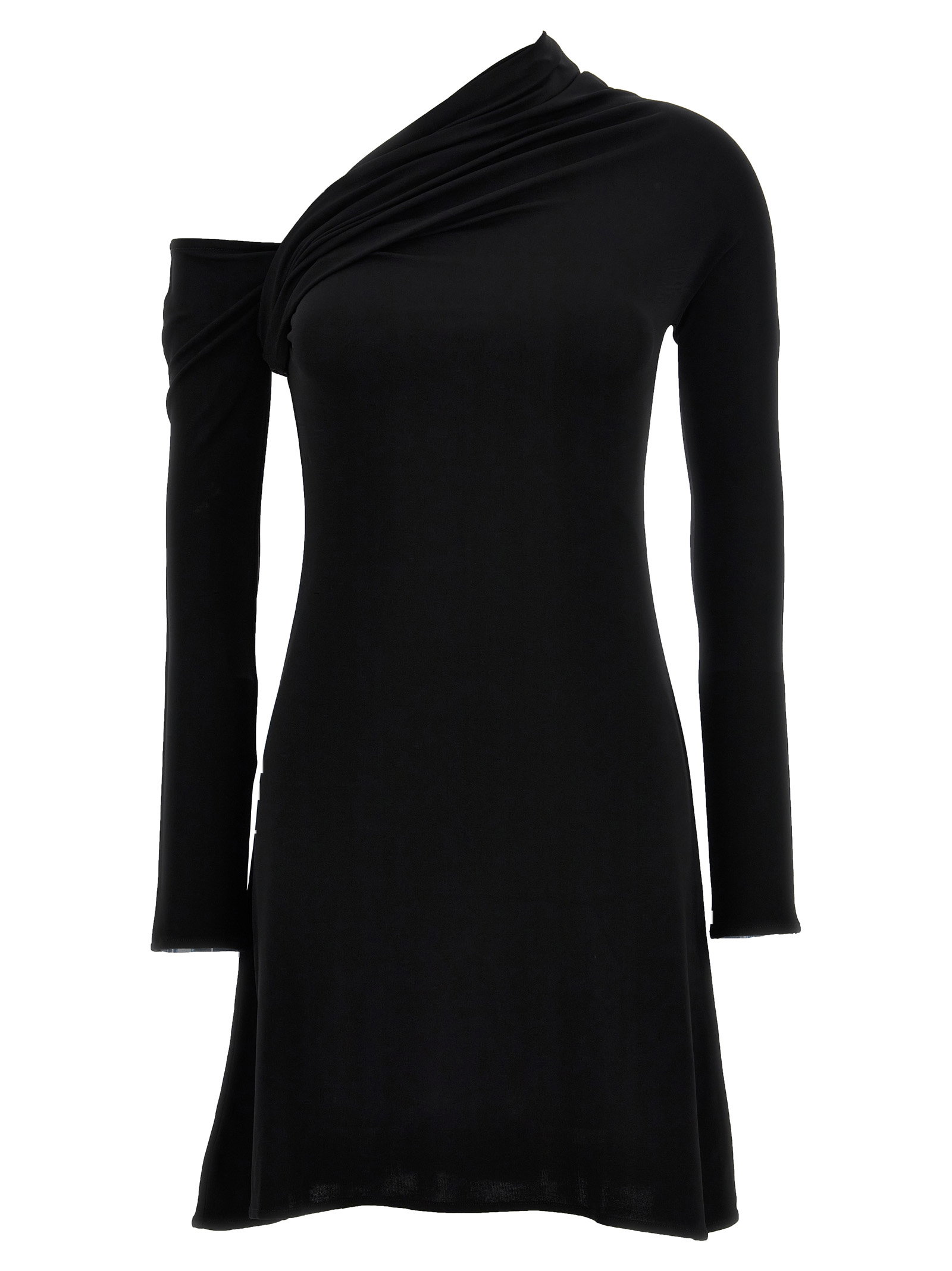 Courreges Twist Crepe Mini Dress