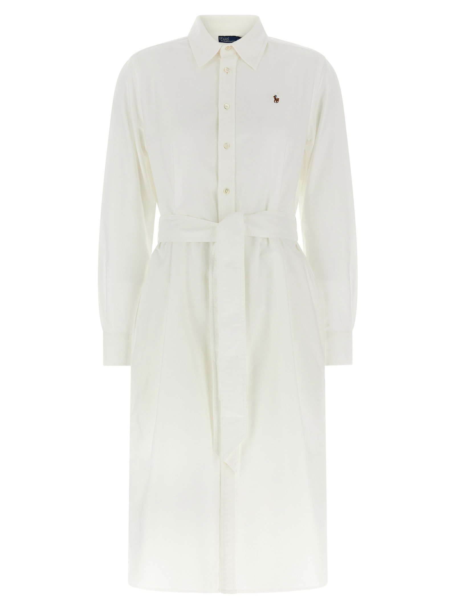 Polo Ralph Lauren Logo Embroidery Chemisier Dress