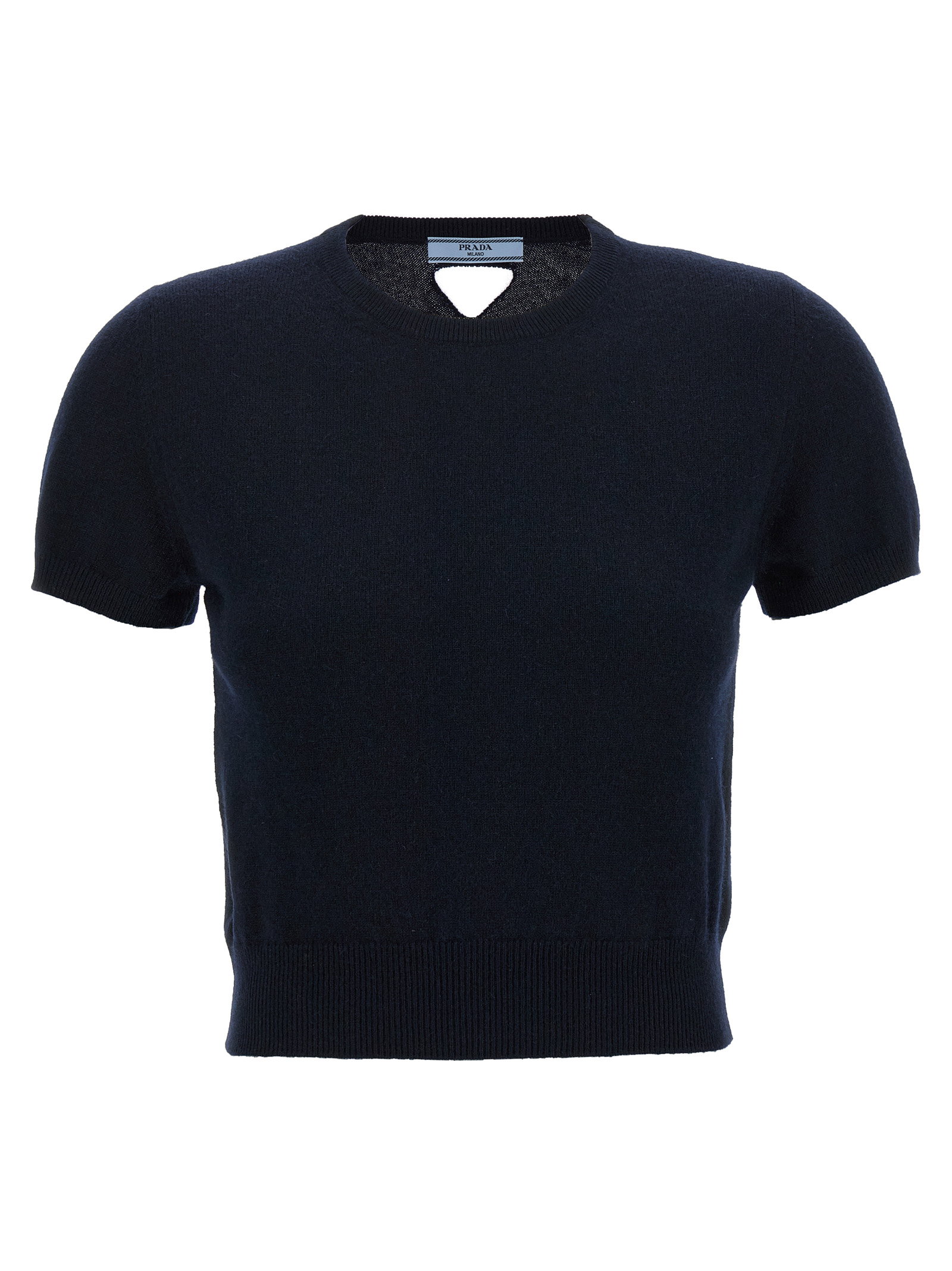 Prada Cut-out Logo Sweater