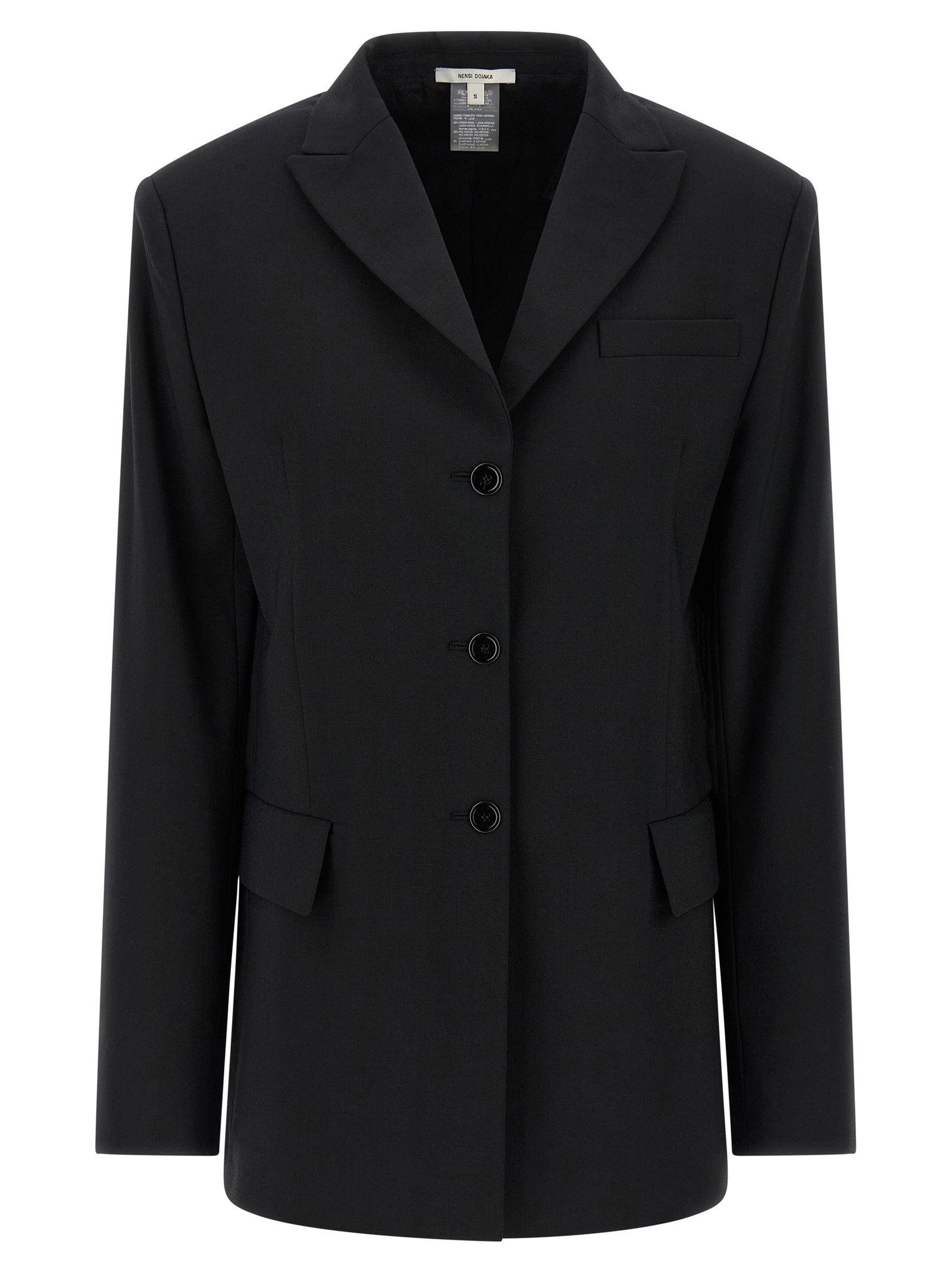 Nensi Dojaka Belt Blazer