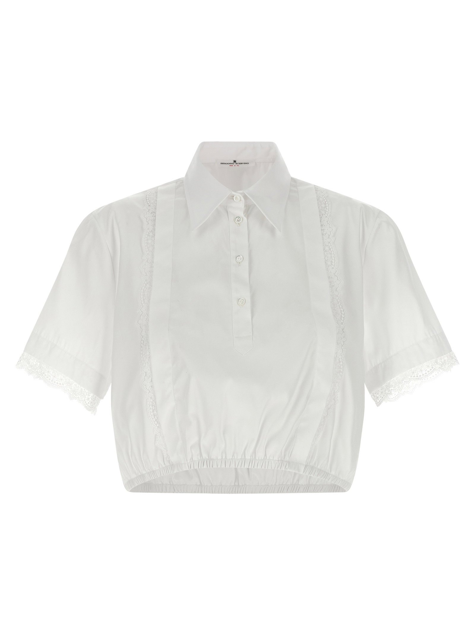 Ermanno Scervino Lace Insert Shirt