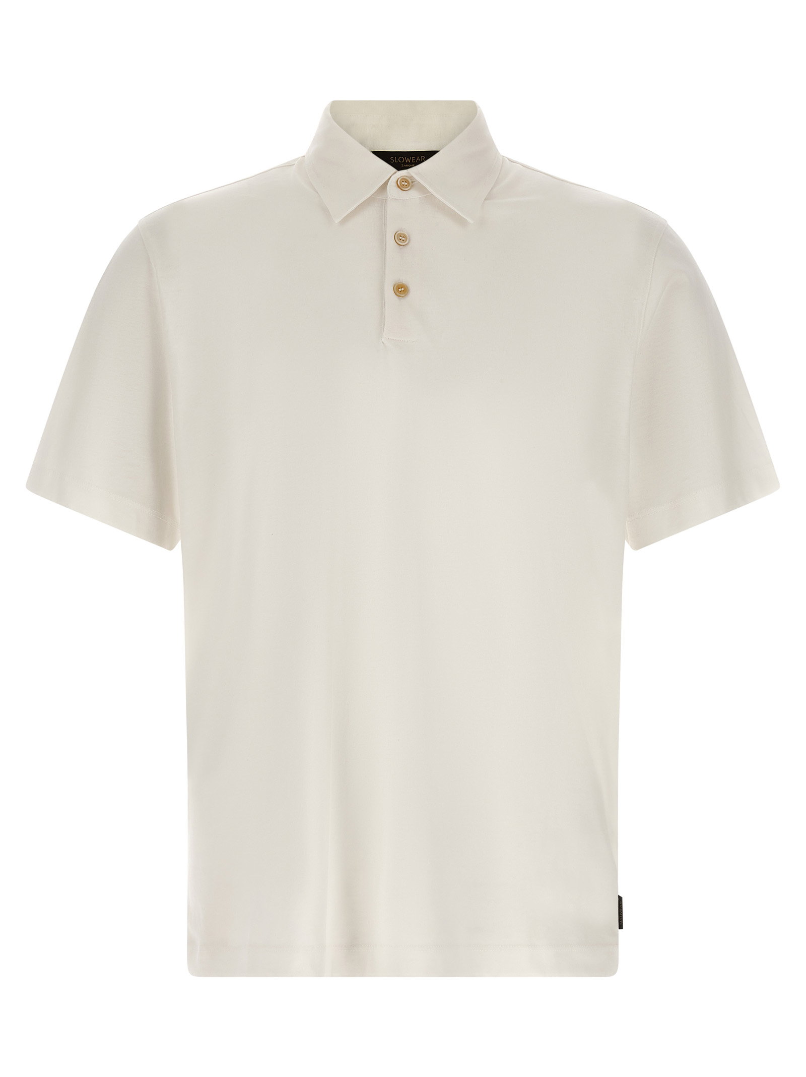 Zanone Cotton Silk Polo Shirt
