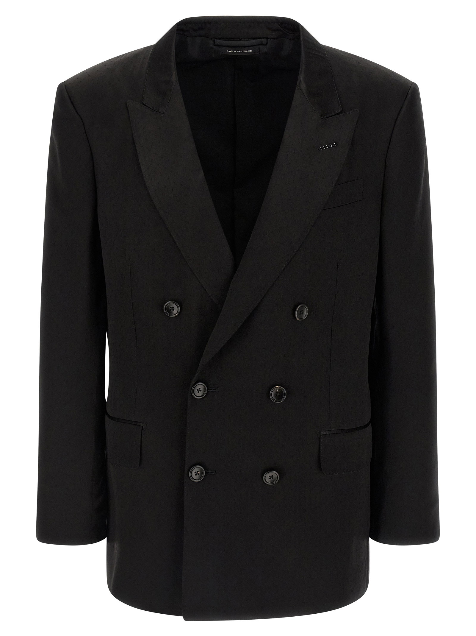 Tom Ford Tone-on-tone Polka Dot Blazer