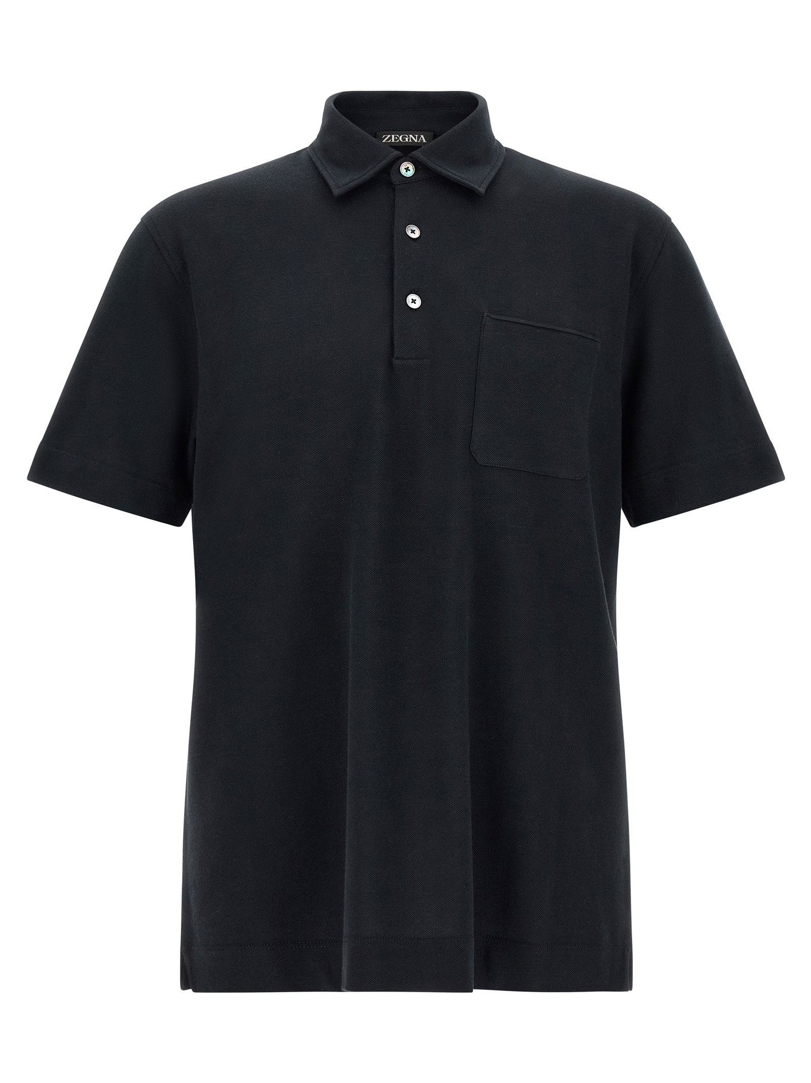 Zegna Polo Shirt With Pocket