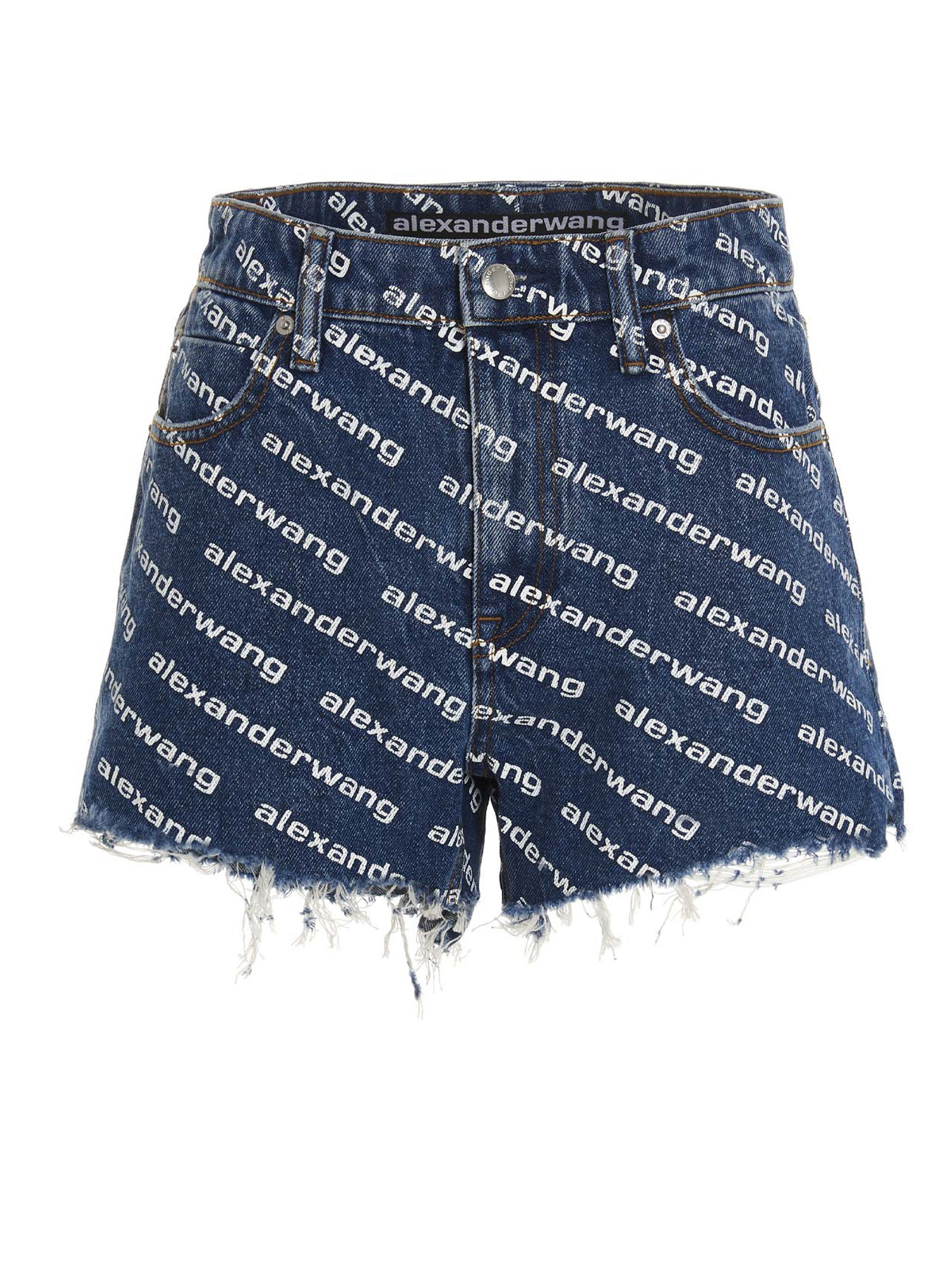 Denim X Alexander Wang Bite Shorts
