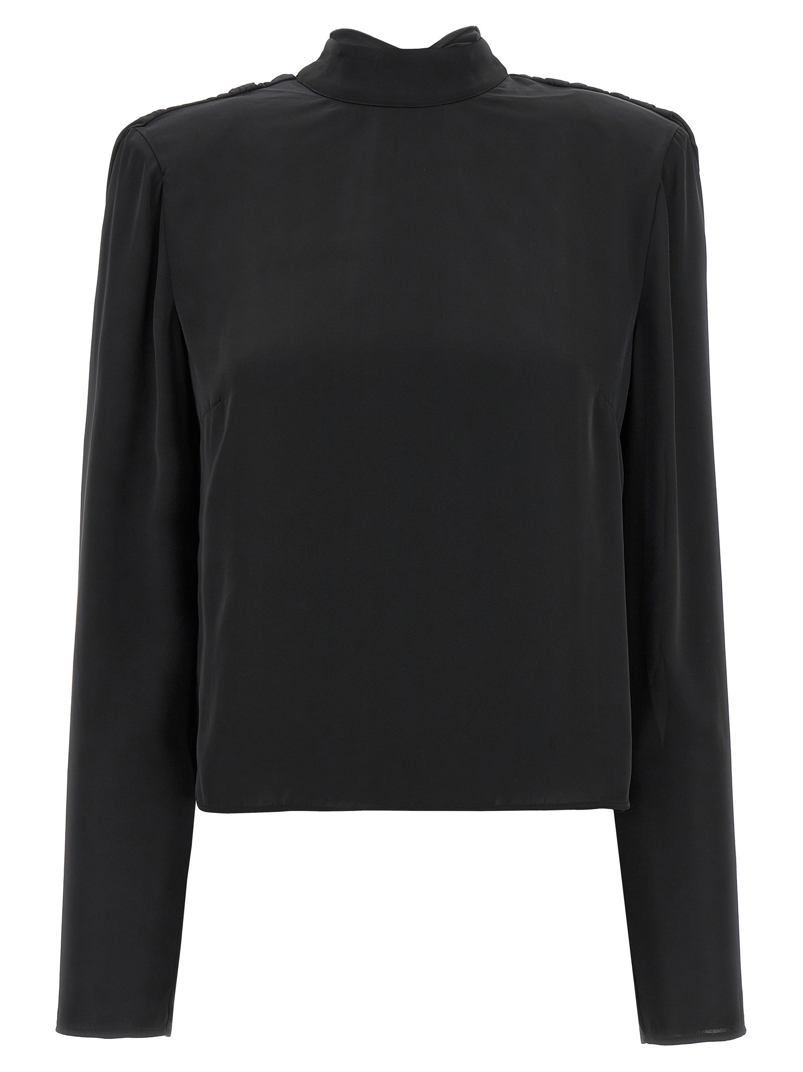 Rotate Birger Christensen Satin Drapy Back Top