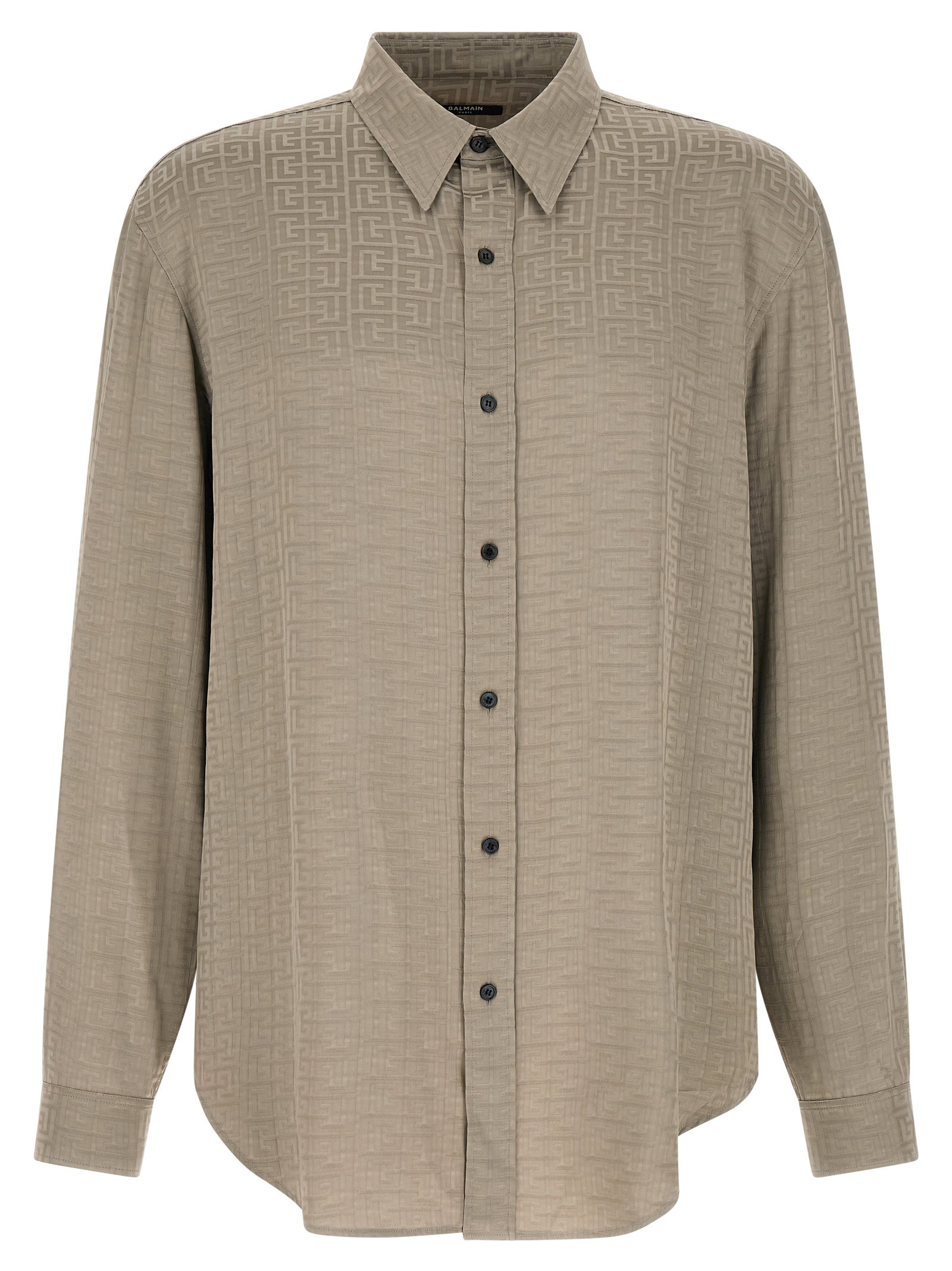 Balmain Jacquard Monogram Shirt