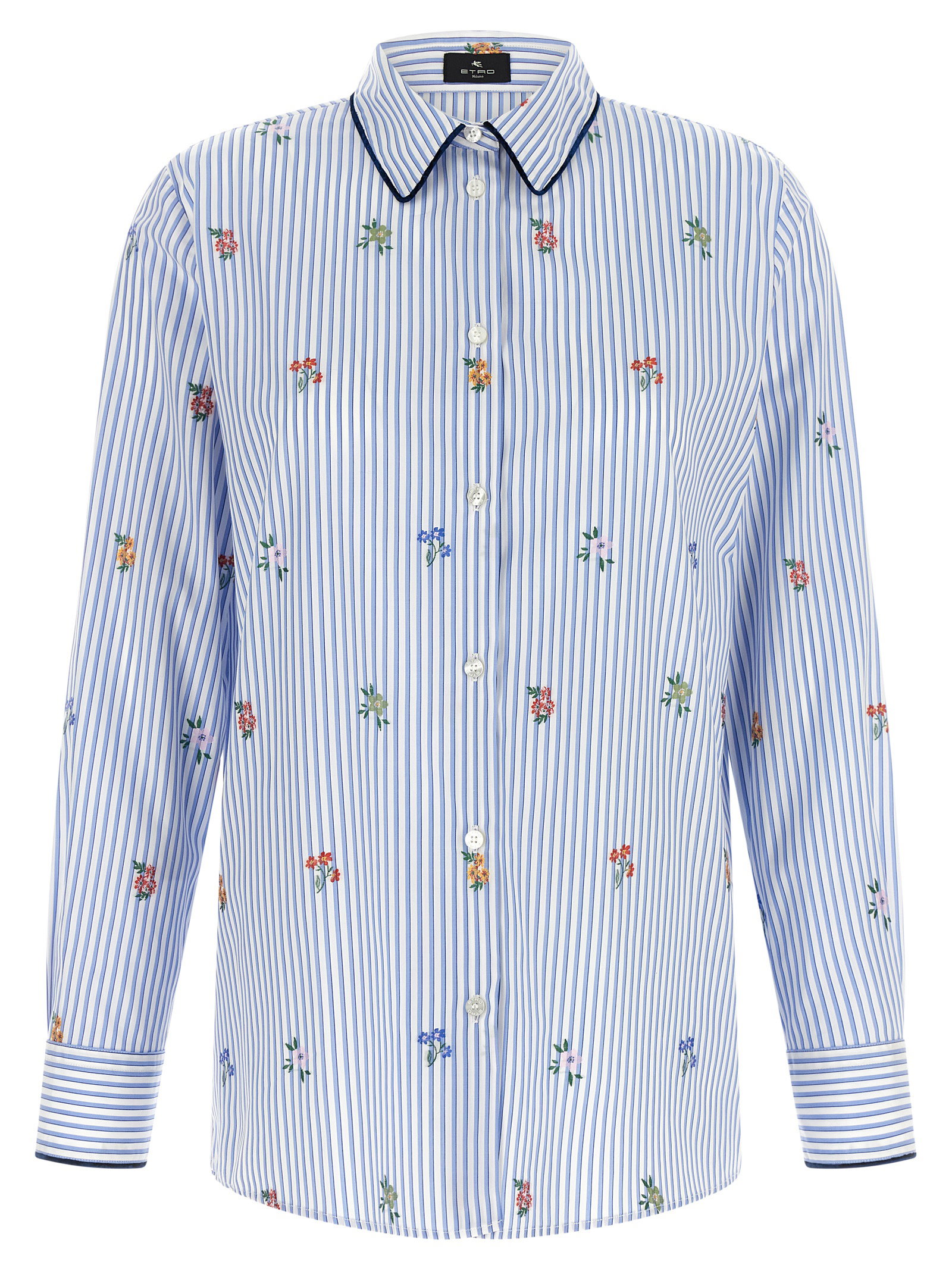 Etro Floral Embroidery Shirt